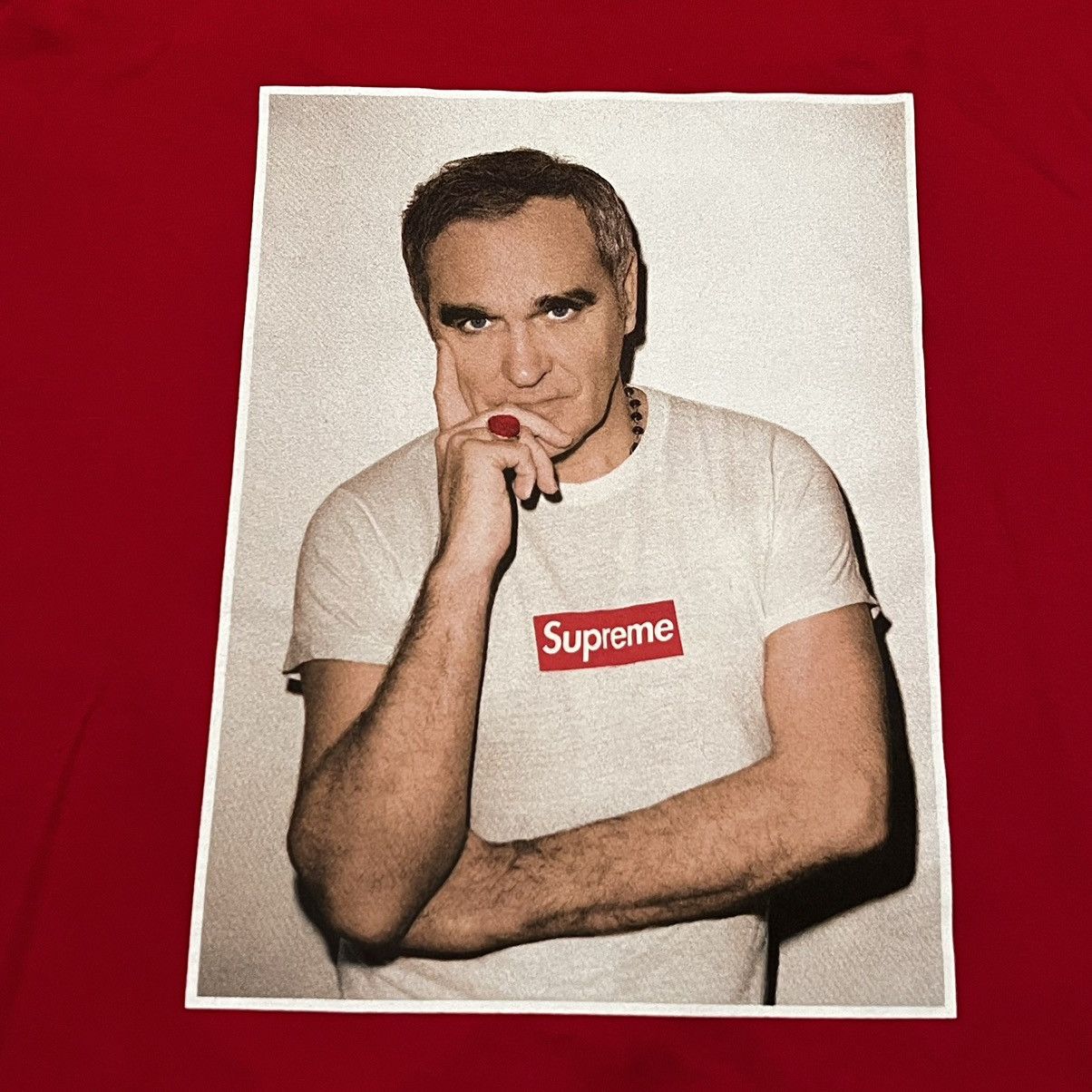 Supreme Supreme Morrissey Tee Photo Tee Size US XL / EU 56 / 4 - 17 Thumbnail
