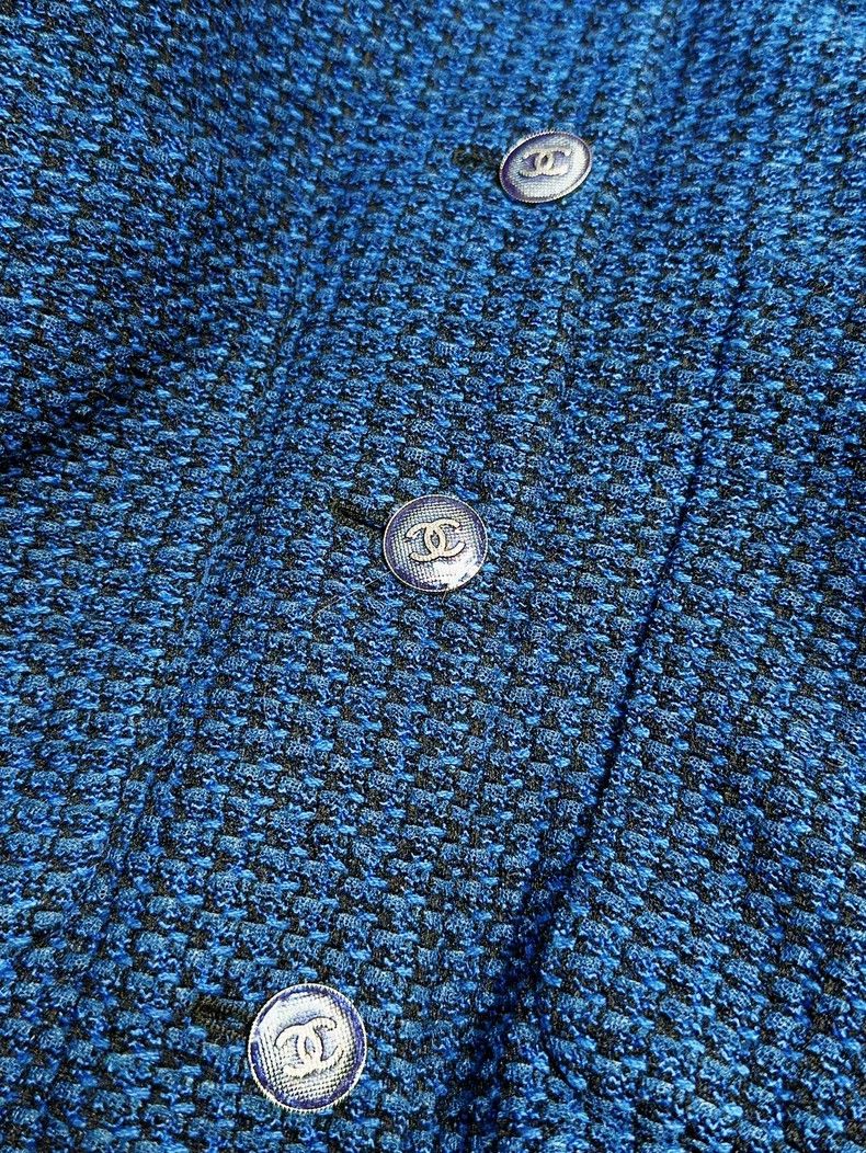 Chanel Chanel Lapel long-sleeved knitted jacket Size XS / US 0-2 / IT 36-38 - 4 Thumbnail