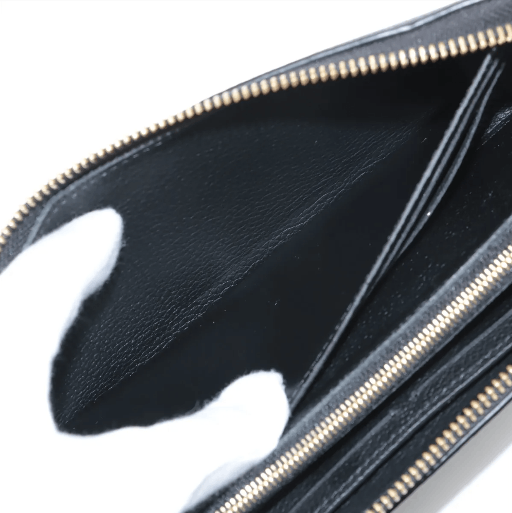 Louis Vuitton Louis Vuitton Clemence Zippy Wallet Noir, Cream Size ONE SIZE - 8 Thumbnail