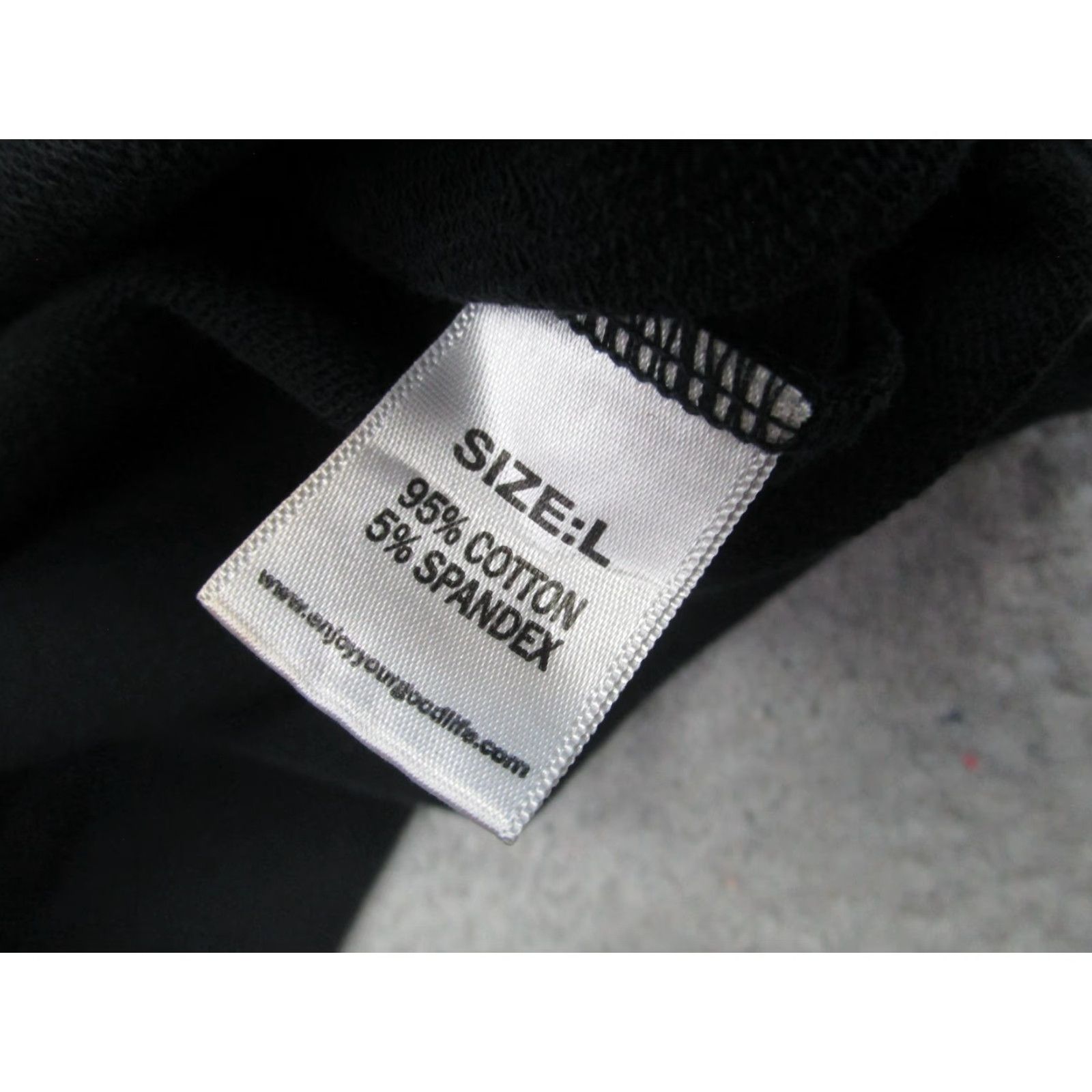Vintage Goodlife Sweatshirt Mens Large Black Crewneck Pullover Made USA Stretch Knit Size US L / EU 52-54 / 3 - 5 Thumbnail