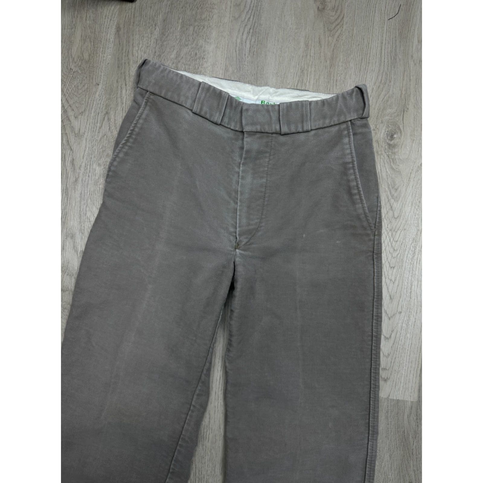 Barbour Barbour 90s Vintage Chino Pants Heavy Cotton Barbour Pants 30 Gray 90s Mens Size US 30 / EU 46 - 2 Thumbnail