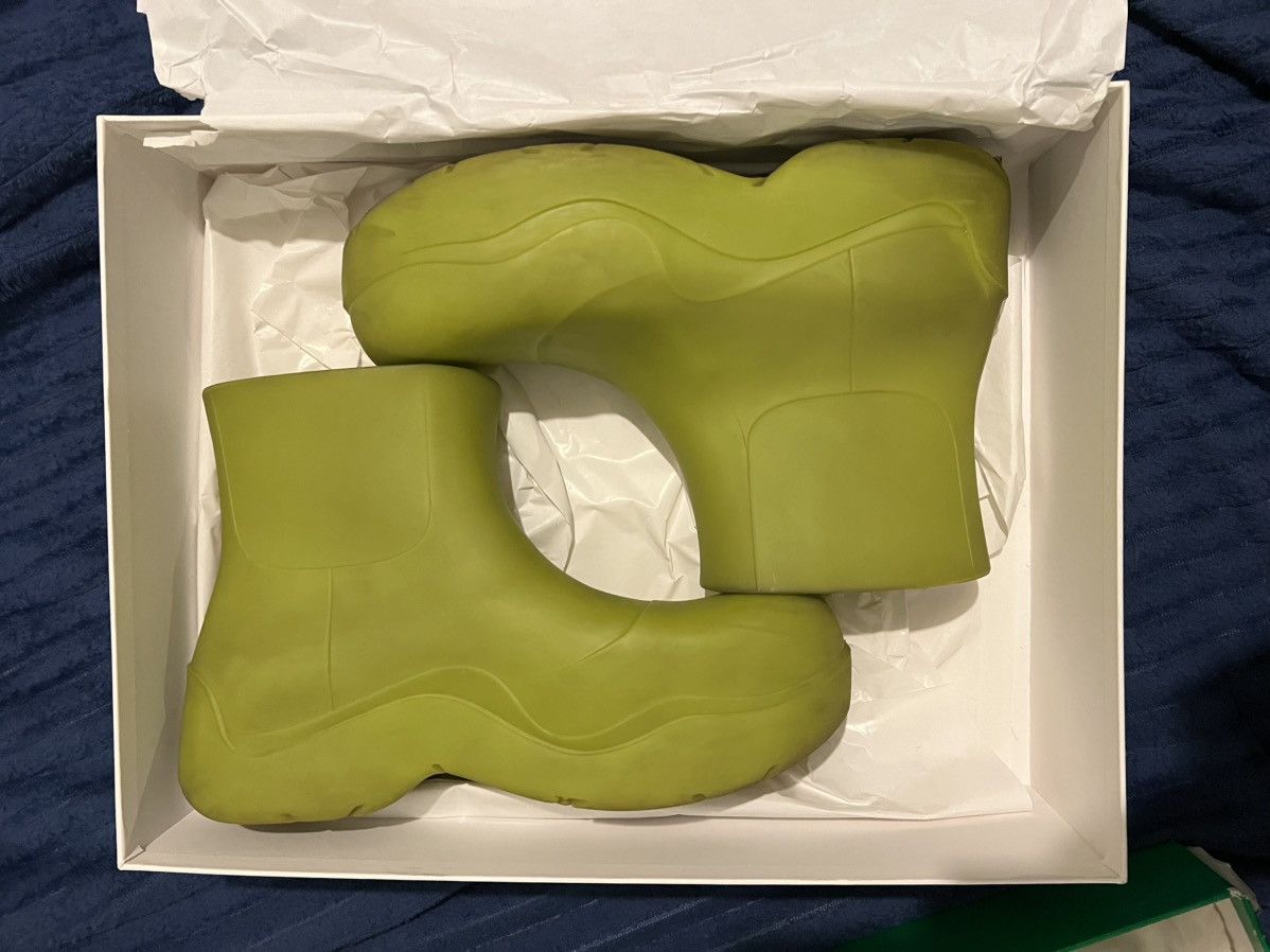 Bottega Veneta Bottega Veneta Puddle Boots - Kiwi Size US 10 / EU 43 - 2 Thumbnail