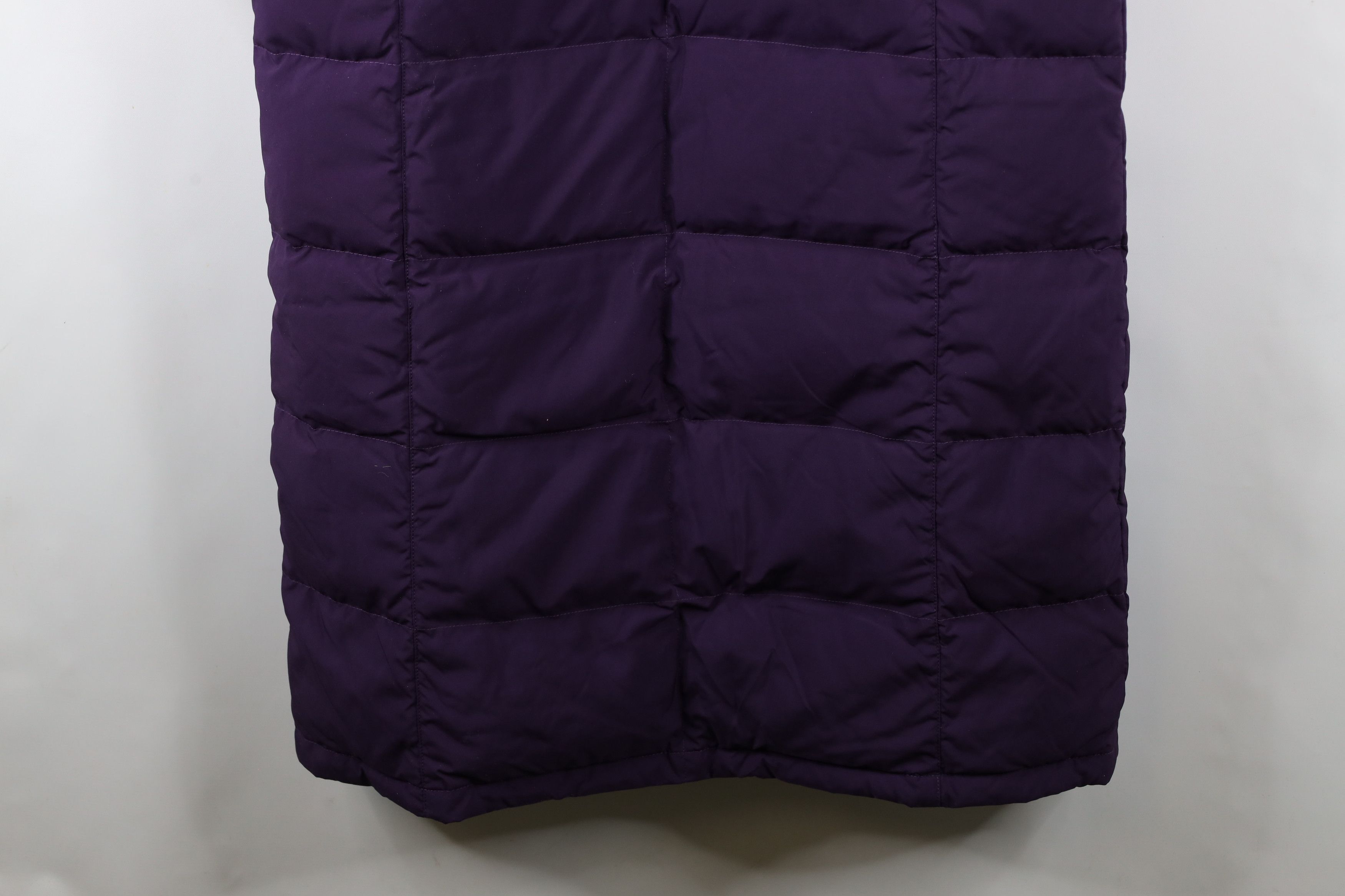 L.L. Bean × Vintage LL Bean Faux Fur Trim Duck Down Full Length Puffer Jacket Size M / US 6-8 / IT 42-44 - 16 Thumbnail
