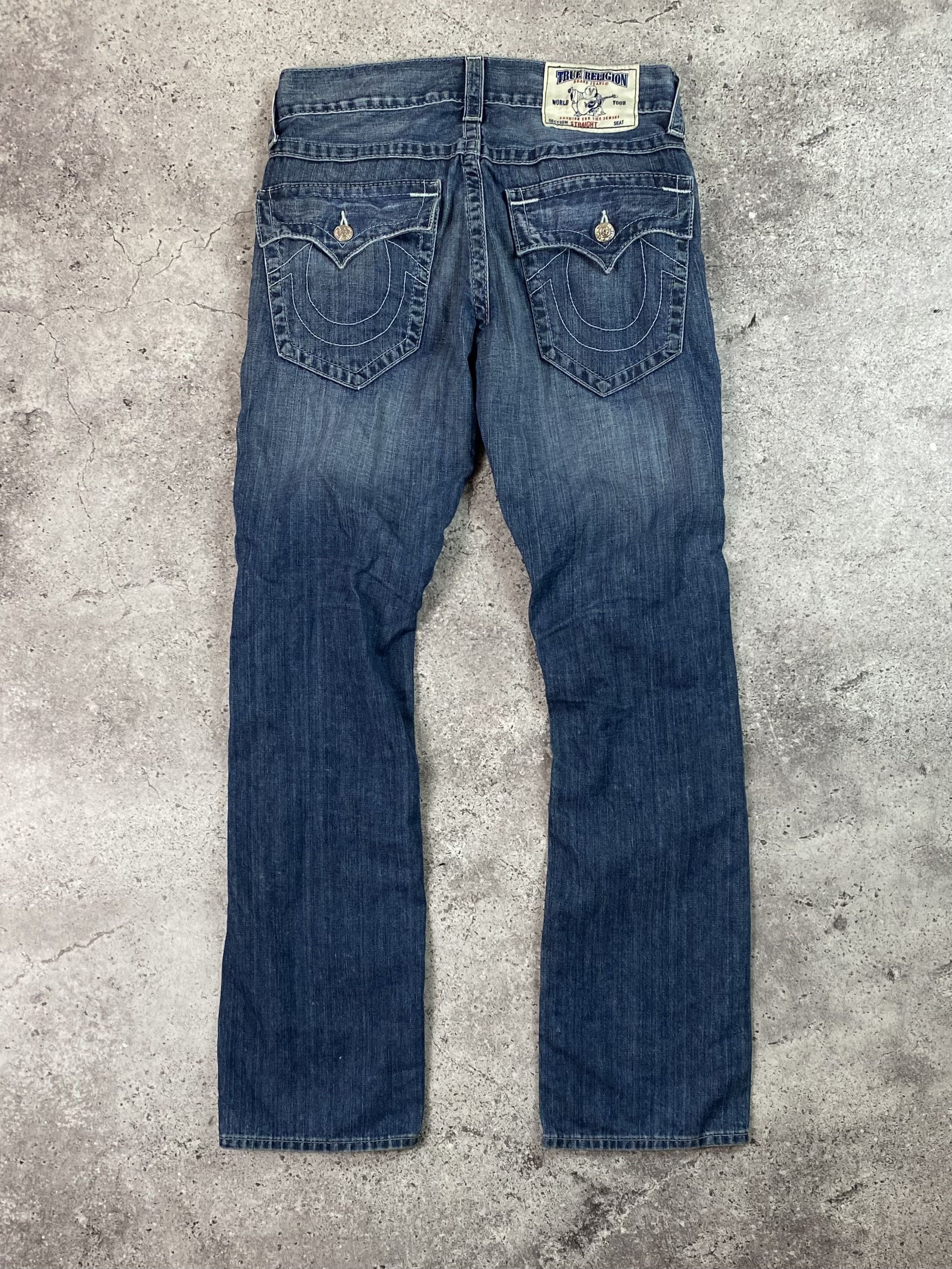 Japanese Brand × True Religion Vintage True Religion Distressed Jeans Flair Size 31 Size US 31 - 1 Thumbnail