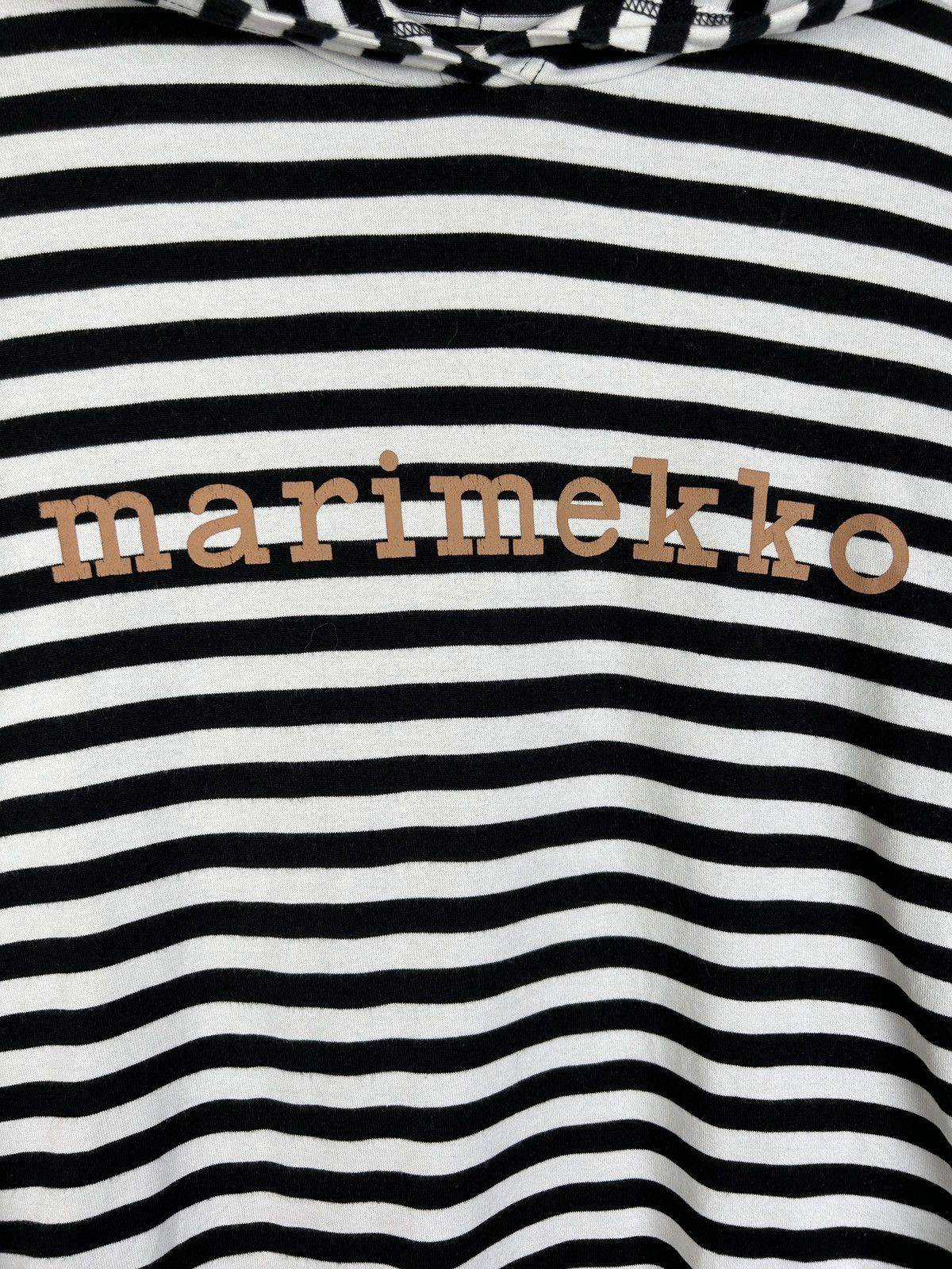 Marimekko Marimekko Kioski Palho Tasaraita Striped Hooded Long Sleeve Size M / US 6-8 / IT 42-44 - 2 Thumbnail