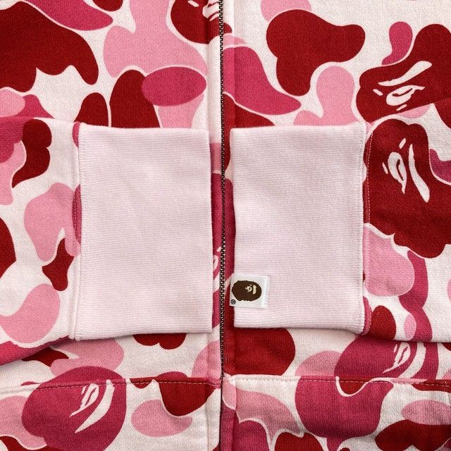 Bape BAPE LOGO ABC camo pink full zip hoodie a bathing ape Size US XL / EU 56 / 4 - 5 Thumbnail