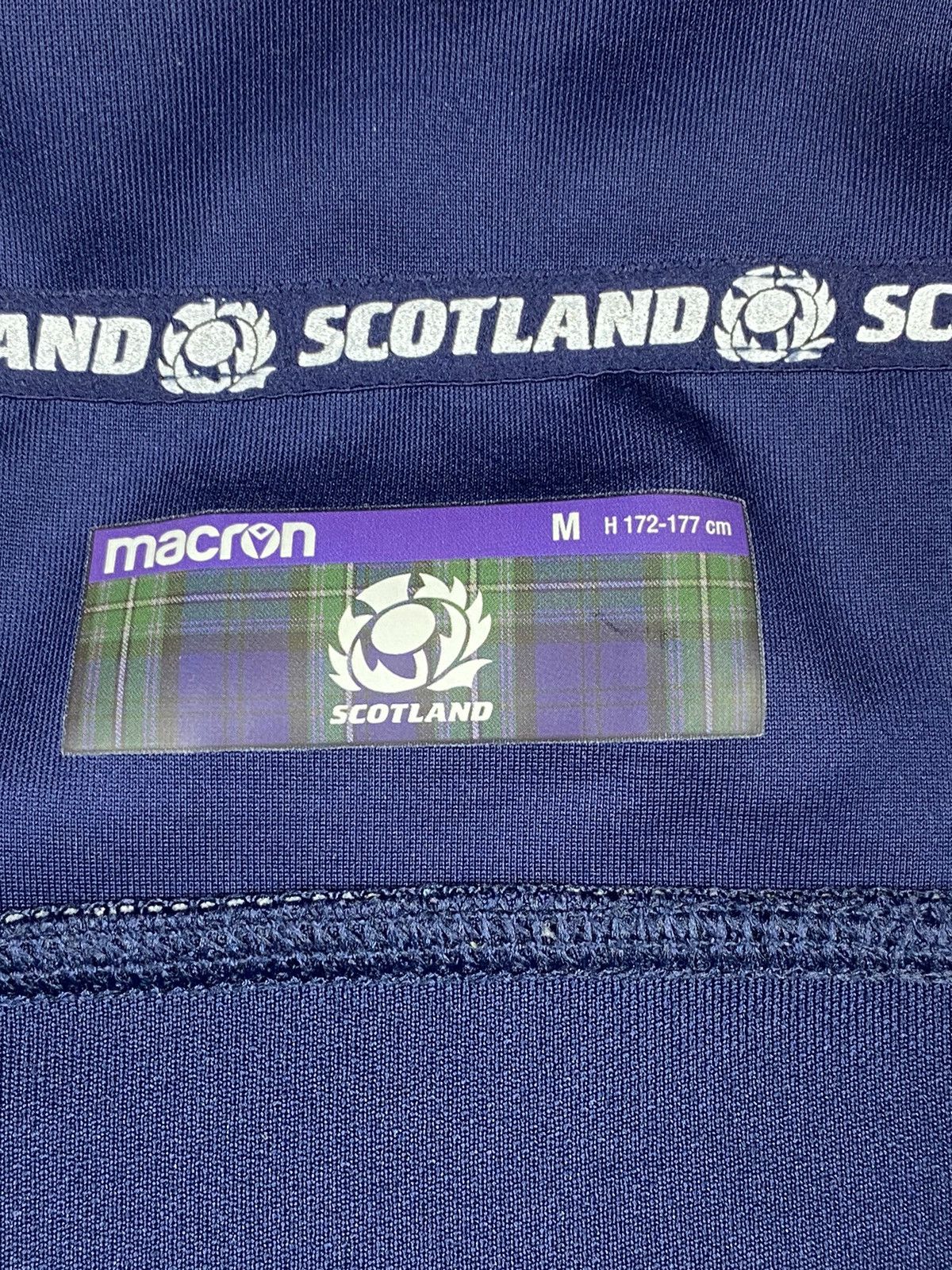 Other Macron Scotland Rugby Jersey Tee Rare Y2k Drill Hype Size US M / EU 48-50 / 2 - 12 Thumbnail