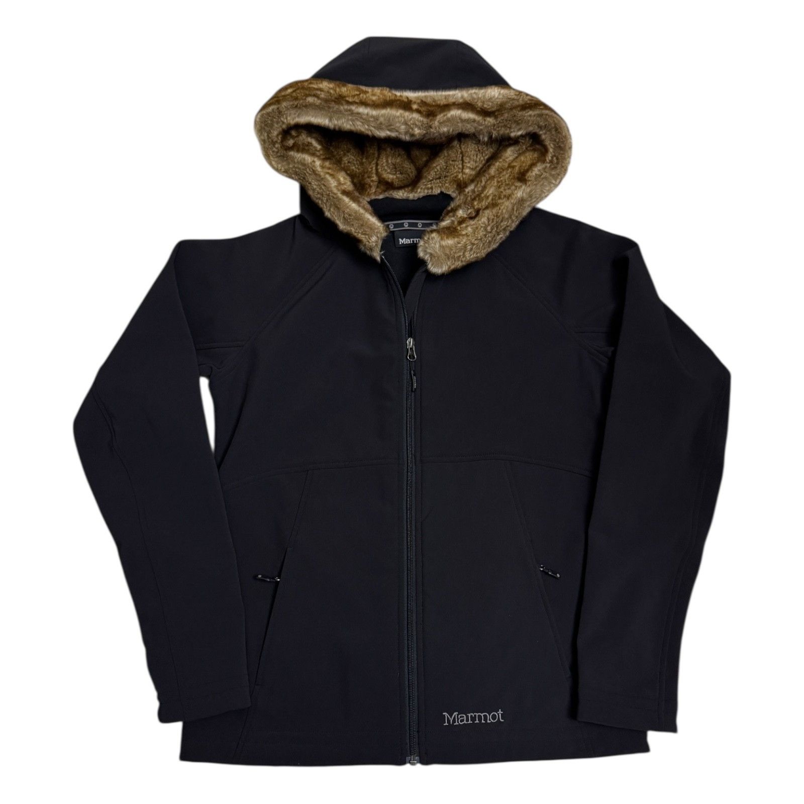 Marmot MARMOT Faux Fur Shell Waterproof Ski Casual Jacket Large Size L / US 10 / IT 46 - 1 Thumbnail