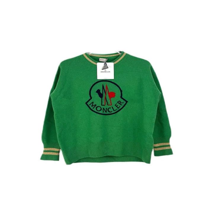 Moncler Moncler Classic Logo Wool Sweater Size US S / EU 44-46 / 1 - 1 Thumbnail