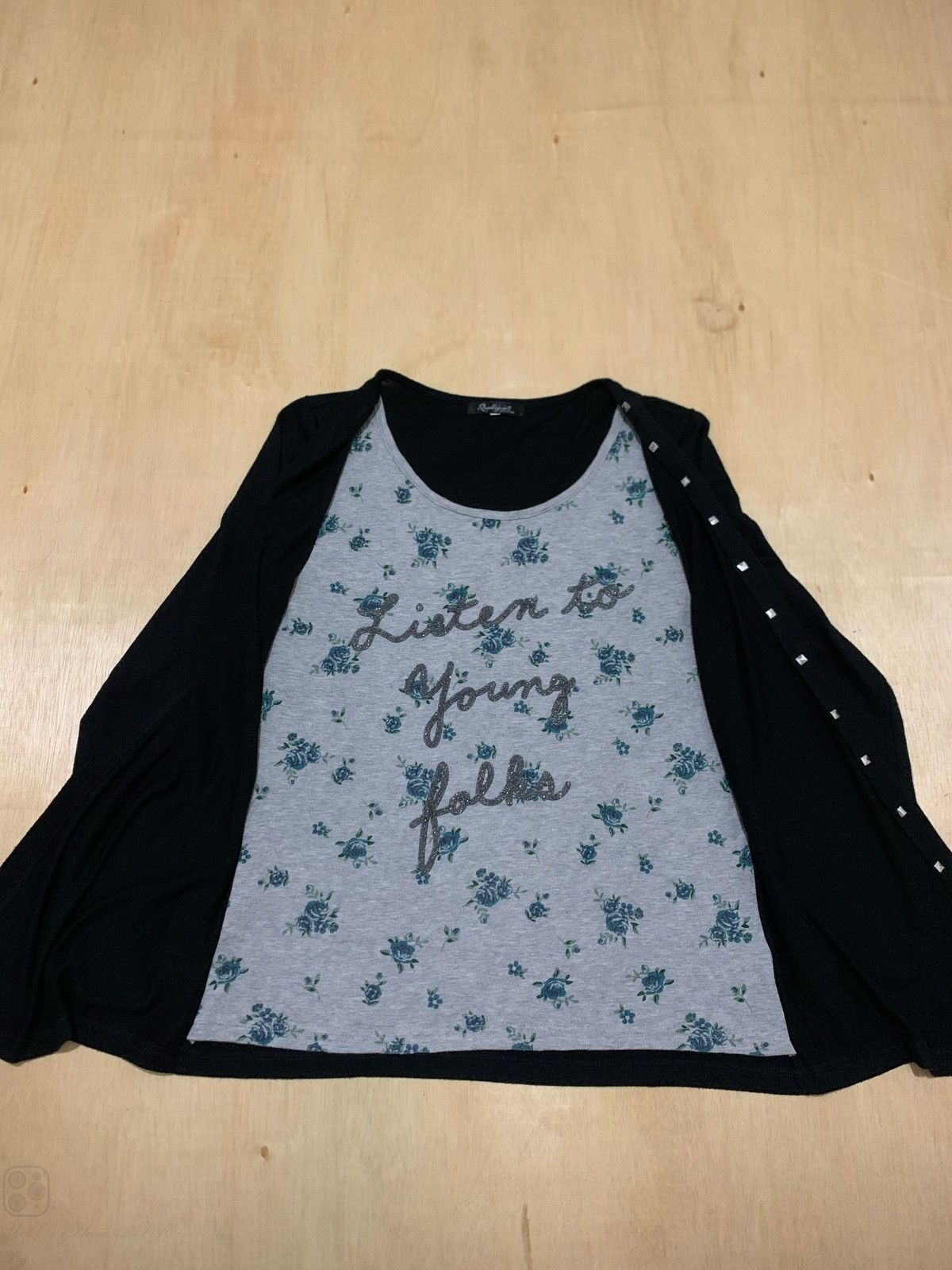 Hysteric Glamour × If Six Was Nine × Japanese Brand Y2k double tshirt Ifsixwasnine Punk style Size US M / EU 48-50 / 2 - 1 Thumbnail