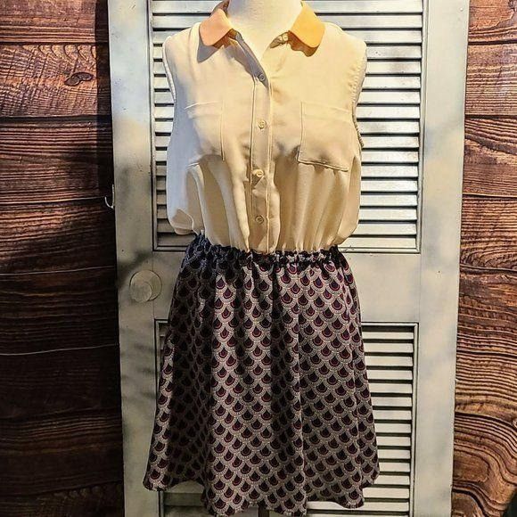 Other Maison Jules Lg Sleeveless Shirtdress Size L / US 10 / IT 46 - 1 Thumbnail