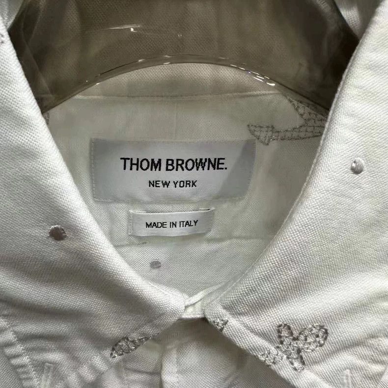 Thom Browne Thom Browne Ship anchor shirt Size US M / EU 48-50 / 2 - 2 Thumbnail