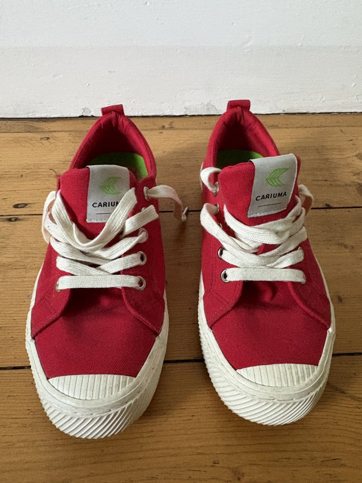 Other Cariuma // Red Sneakers // Sustainable Footwear Size US 8 / IT 38 - 1 Thumbnail