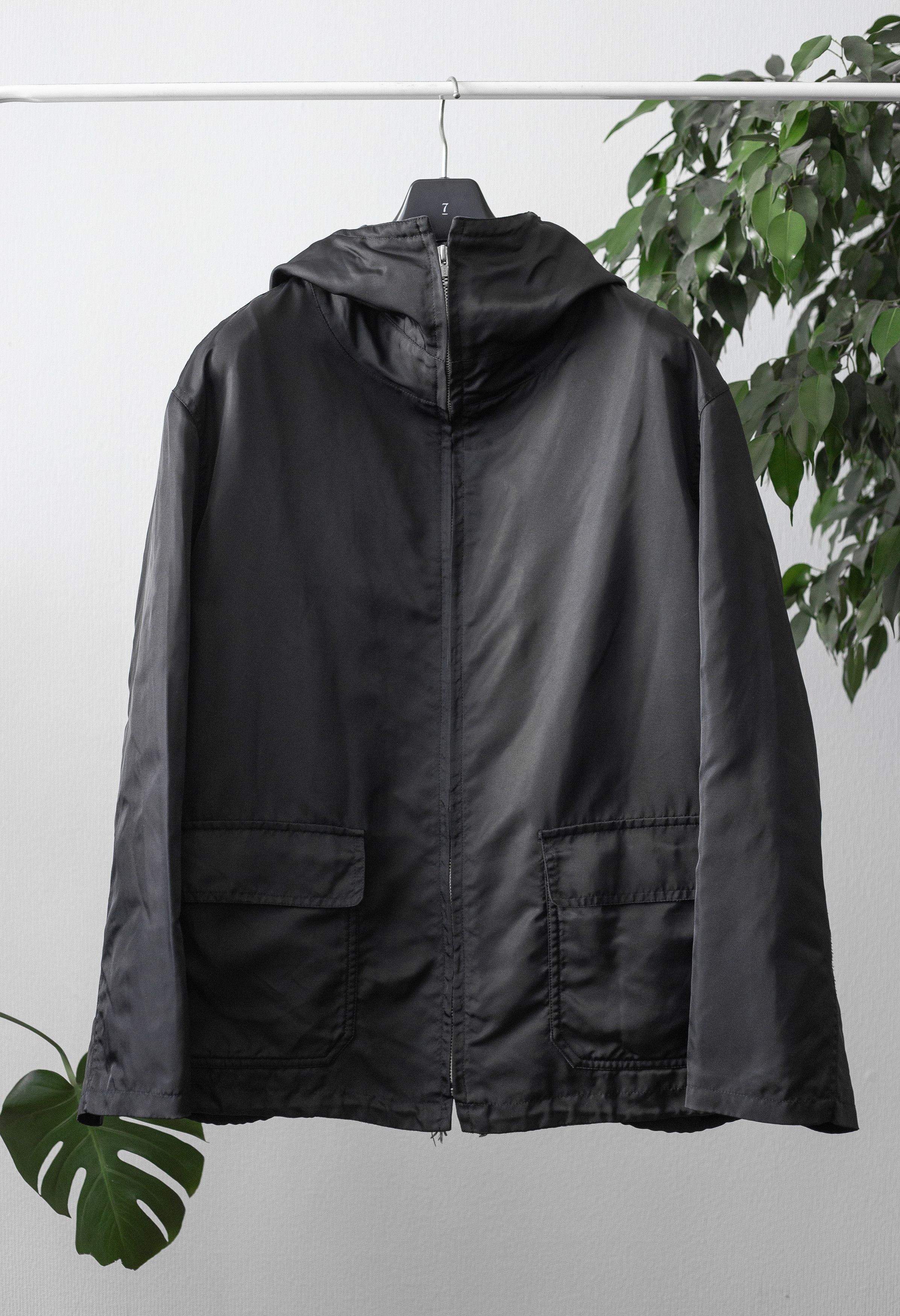 Yohji Yamamoto nylon hooded jacket Size US M / EU 48-50 / 2 - 1 Thumbnail