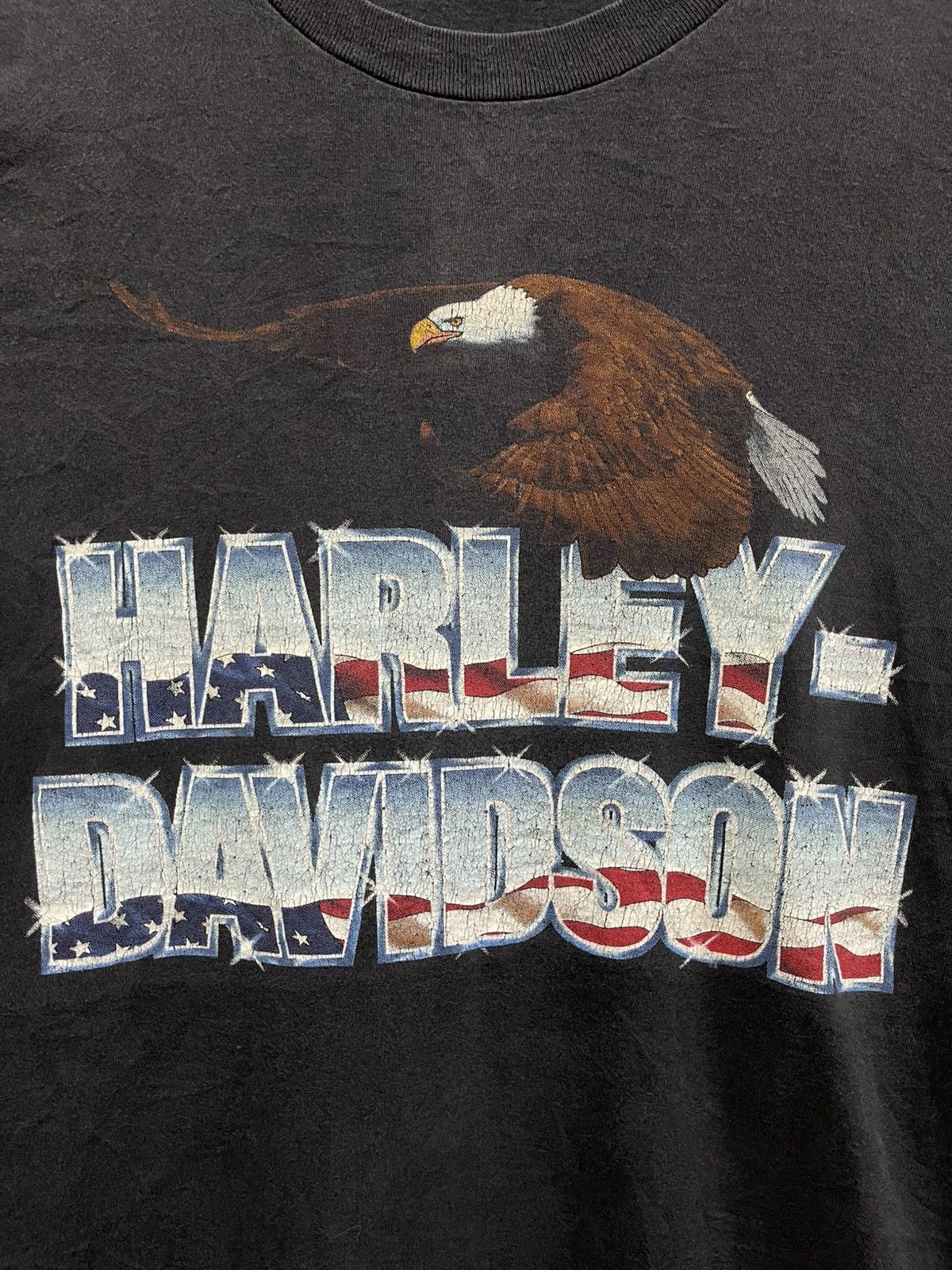 Harley Davidson Vintage 90s Harley-Davidson🔥🔥🔥 Size US XXL / EU 58 / 5 - 2 Thumbnail