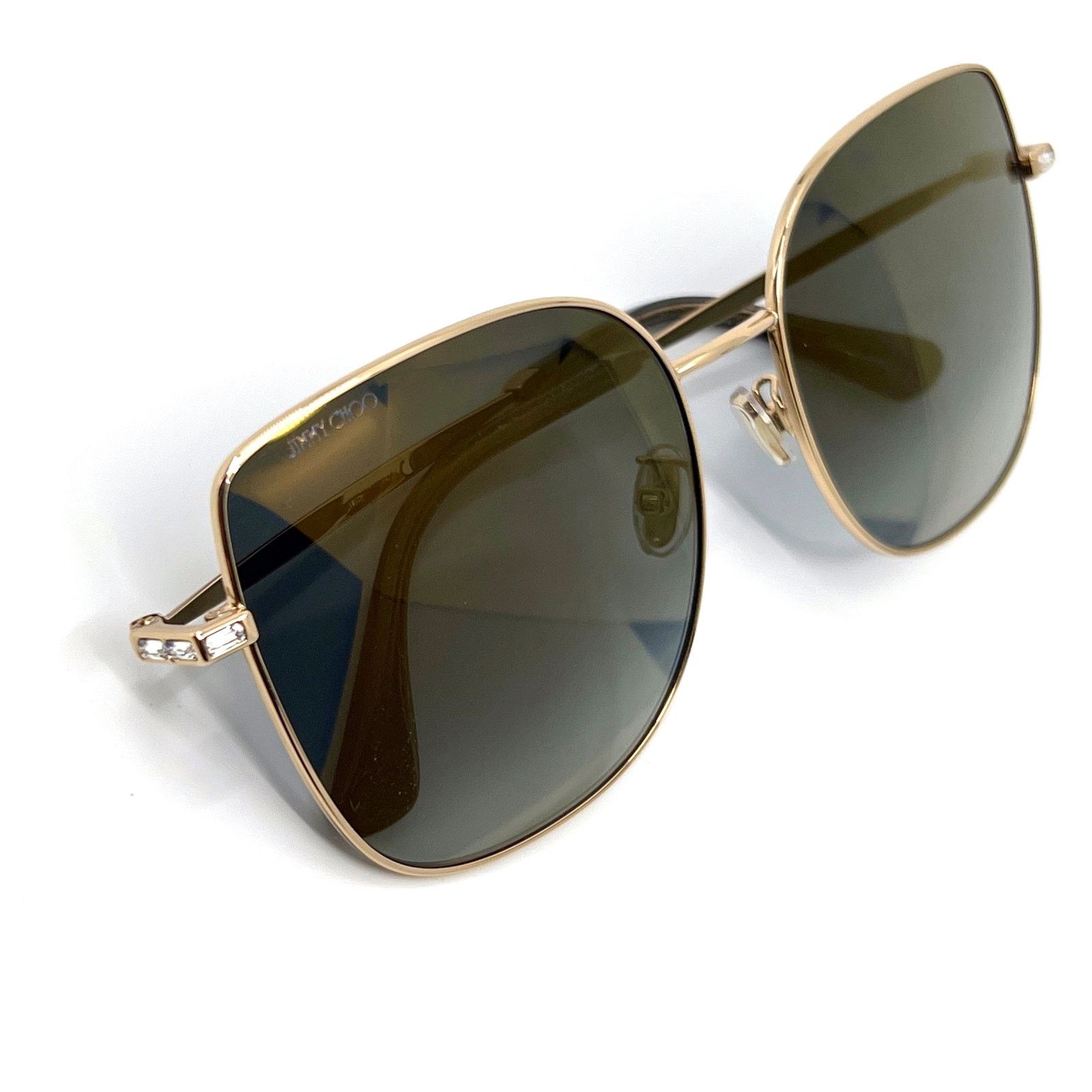 Jimmy Choo New, JiIMMY CHOO Sunglasses FANNY/G/SK J5GFQ Authentic Size ONE SIZE - 10 Thumbnail