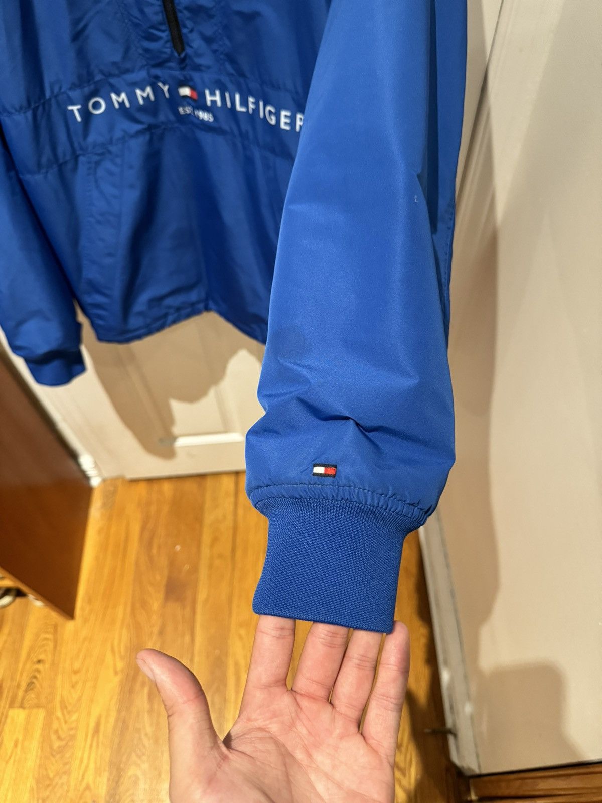 Tommy Hilfiger Tommy Hilfiger Waterproof Pullover Blue Size US L / EU 52-54 / 3 - 4 Thumbnail
