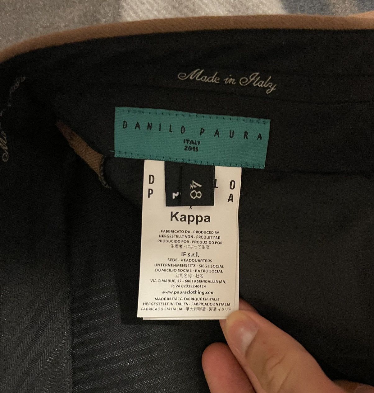 Kappa Danilo Paura x Kappa collaboration Size US 36 / EU 52 - 4 Thumbnail