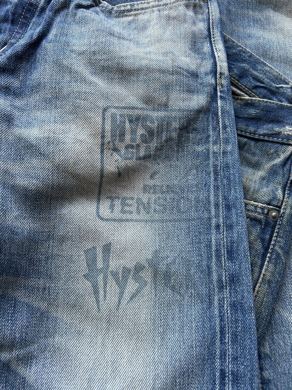 Hysteric Glamour × Japanese Brand Vintage Hysteric Glamour Selvedge disteressed denim🔥 Size US 29 - 10 Thumbnail
