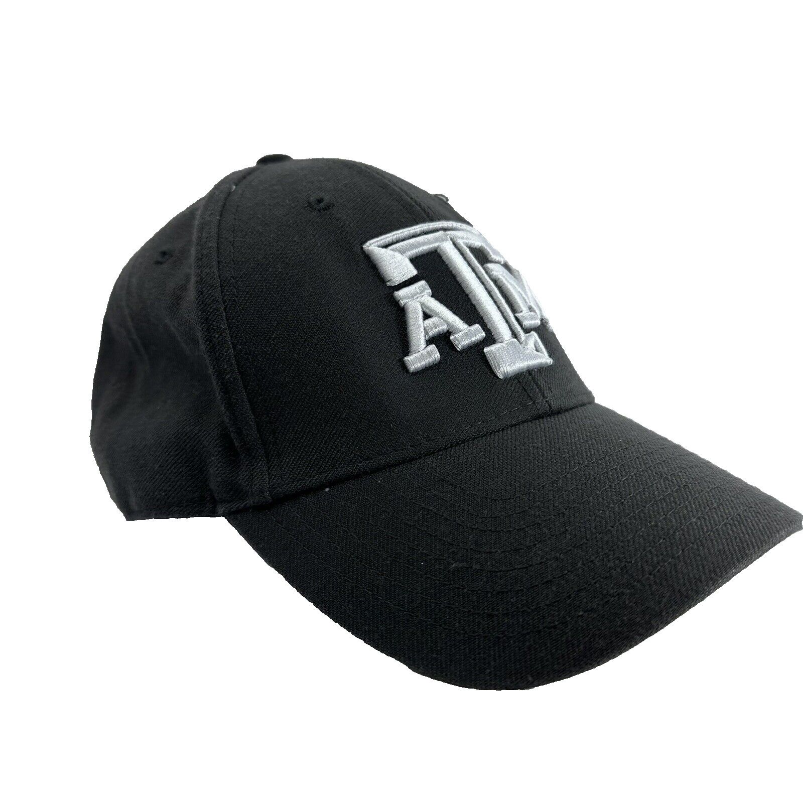 47 Brand Texas A&M Black Cap White Beveled OLCP StrapBack 47Brand Size ONE SIZE - 1 Thumbnail