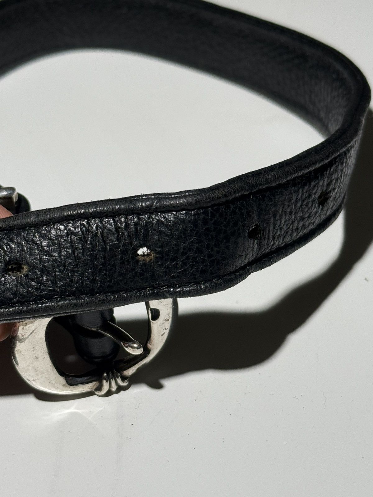 Chrome Hearts Chrome Hearts Leather Dog Collar Size ONE SIZE - 5 Thumbnail