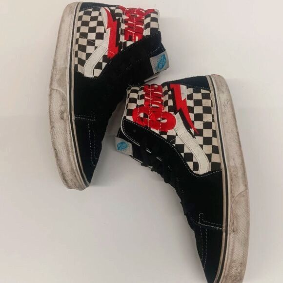 Vans Vans Men's Sk8-Hi David Bowie Diamond Dogs Sneakers- US12 Size US 12 / EU 45 - 4 Thumbnail