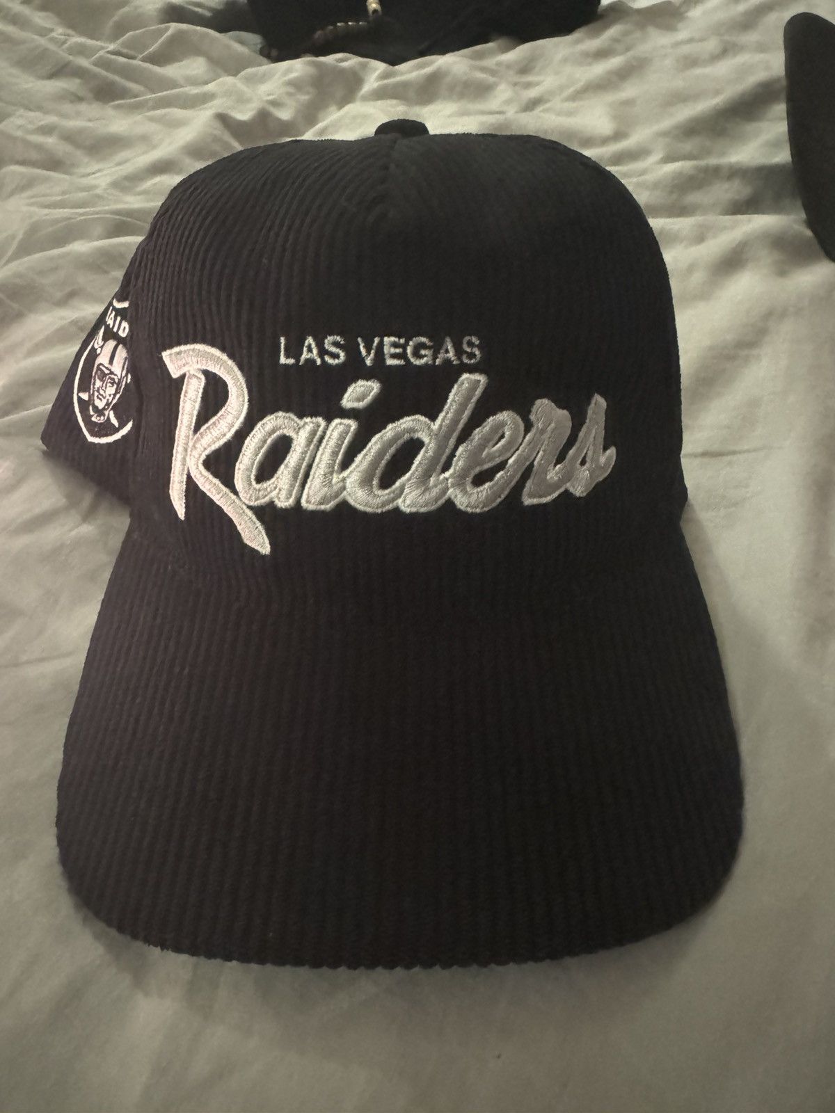 47 Brand 47 Brand Las Vegas Raiders Corduroy Snapback Hat Size ONE SIZE - 1 Thumbnail