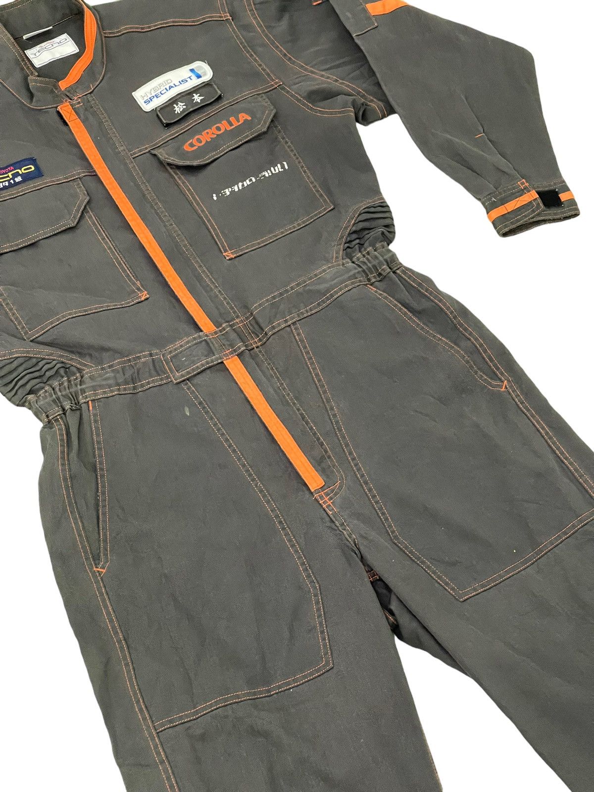 Sports Specialties Vtg Toyota Corolla Jumpsuit Overalls GR TRD 5🟩6 Size US 34 / EU 50 - 14 Thumbnail