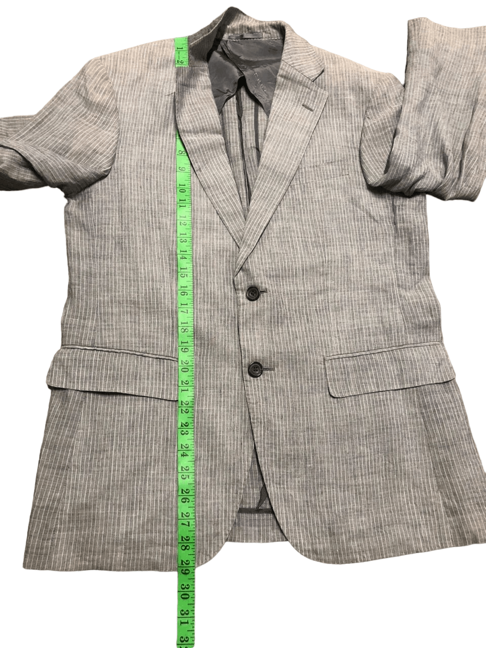 Burberry Burberry Blazers Coat Jacket Grey Striped Size US M / EU 48-50 / 2 - 15 Thumbnail
