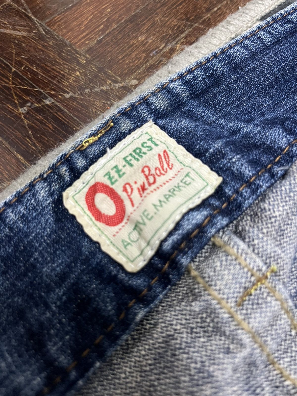 Japanese Brand 💥Offer Me💥Japanese Brand ZZ FIRST PINBALL Button Fly Flare Size US 34 / EU 50 - 9 Thumbnail