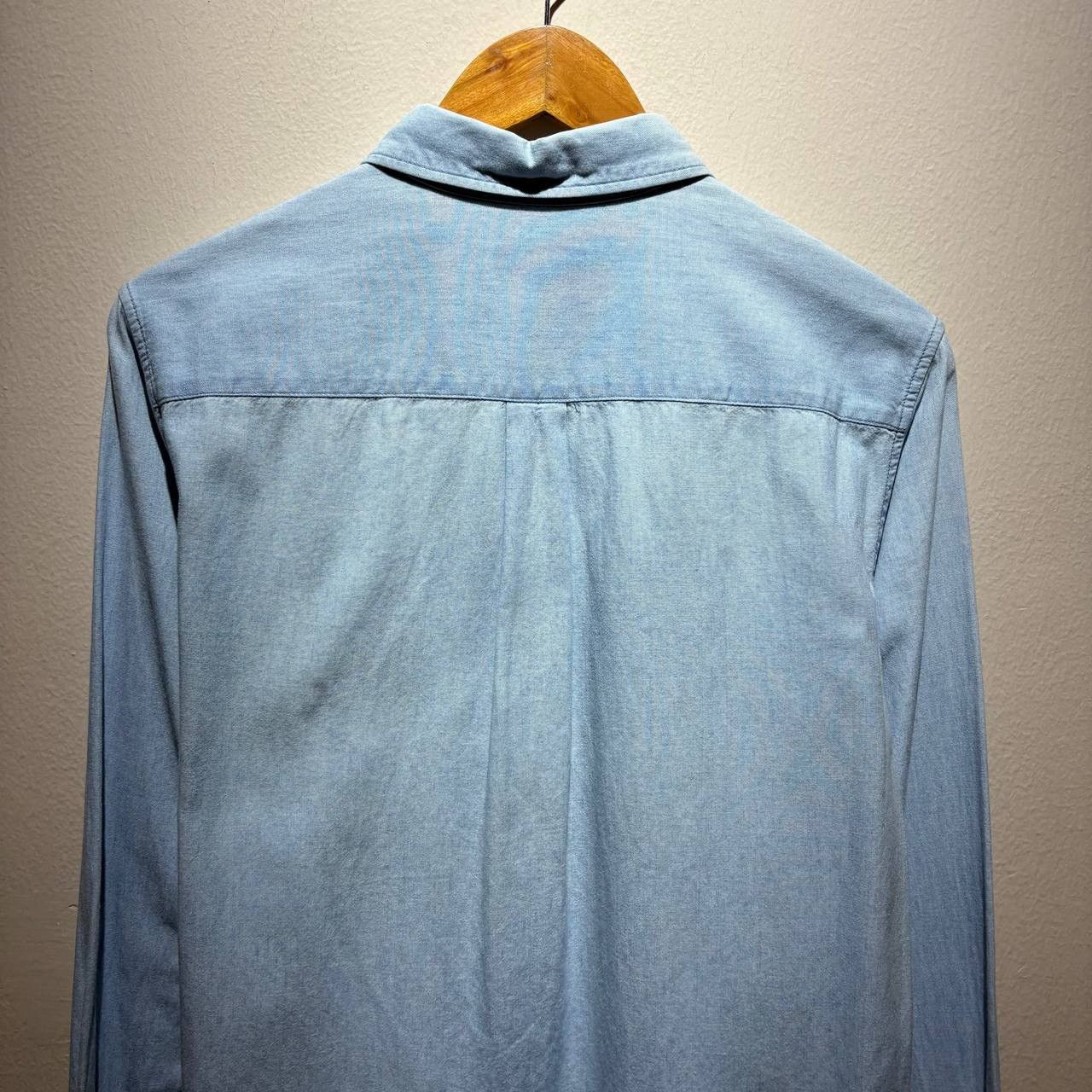 A.P.C. A.P.C Peterpan Japanese Collar Blue Shirt Size US XS / EU 42 / 0 - 5 Thumbnail