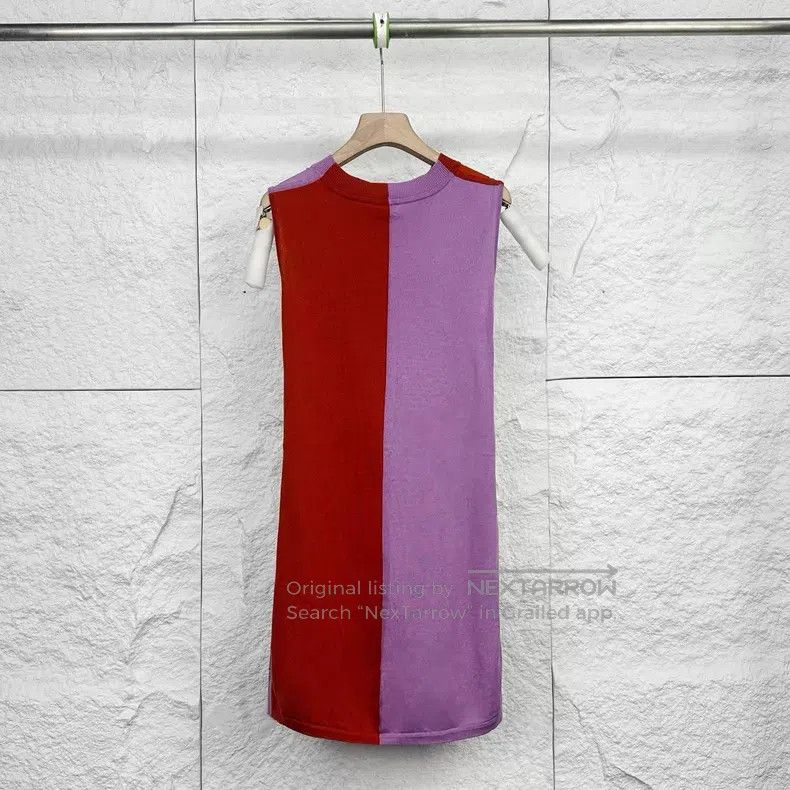 Hermes Hermes Parme Purple Dress Size XS / US 0-2 / IT 36-38 - 2 Thumbnail