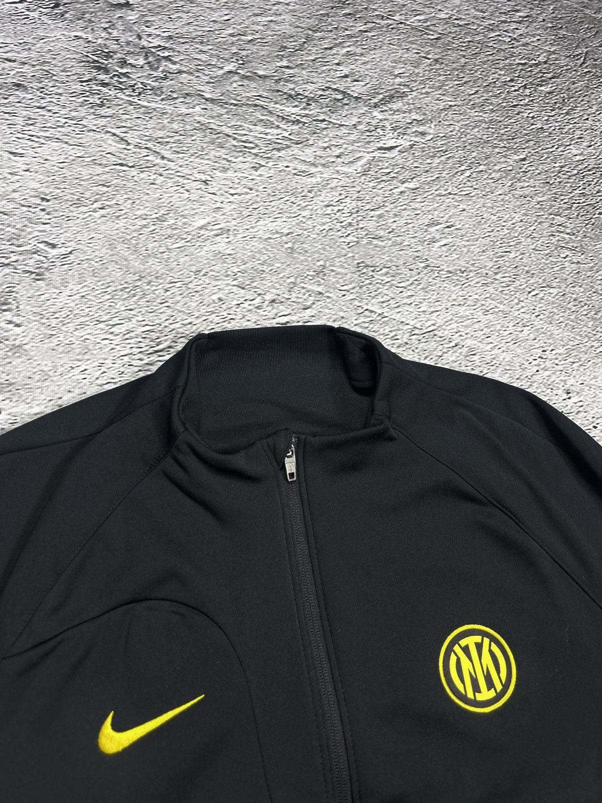 Nike Inter Milan Nike black track jacket zip sweatshirt Size US XL / EU 56 / 4 - 2 Thumbnail
