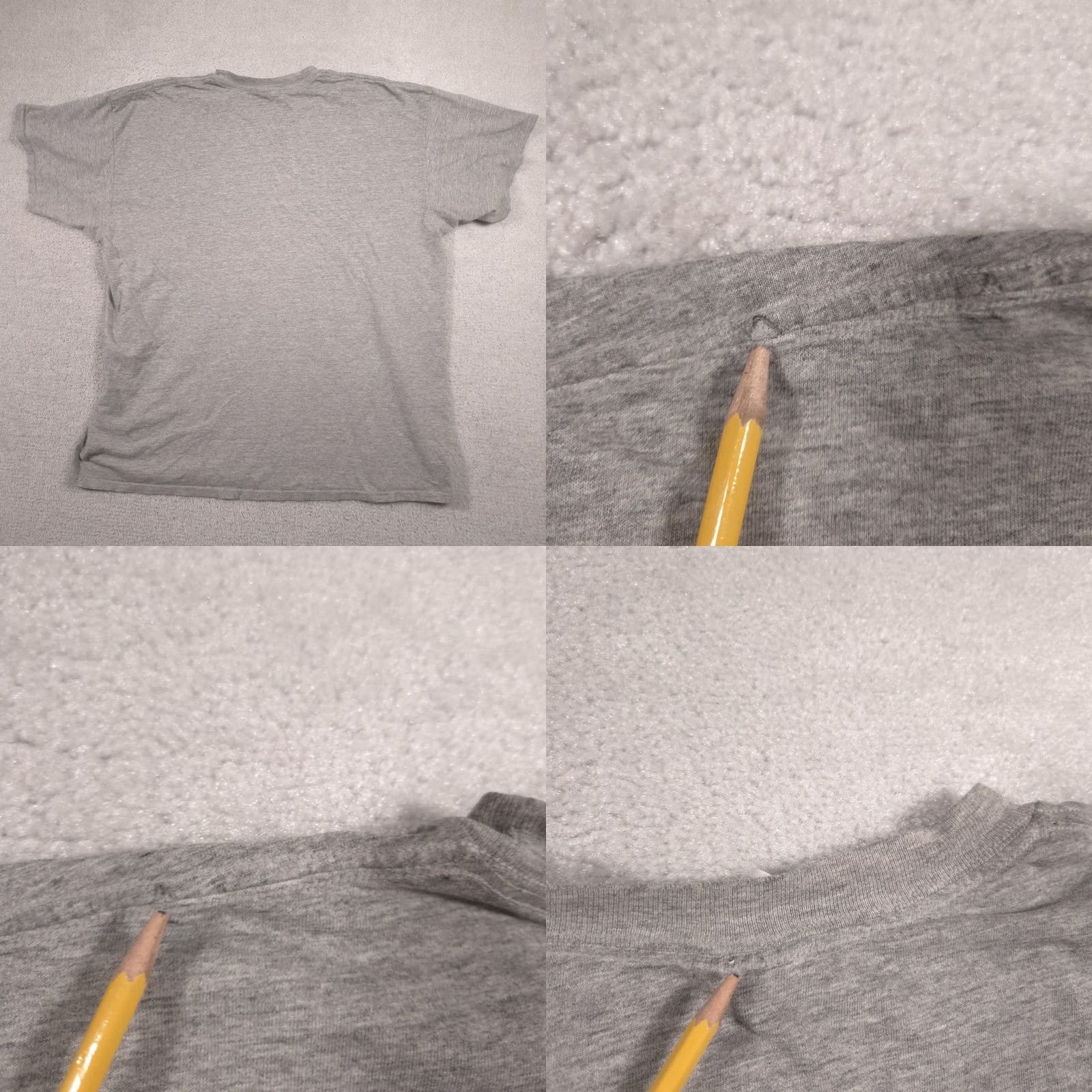 Nike Nike Shirt Mens 2XL Gray Crewneck Graphic Tee Casual Cotton Polyester Short Sleeve All Seasons 09 18 Faded Number Nike Swoosh Ladies? Size US XXL / EU 58 / 5 - 9 Thumbnail