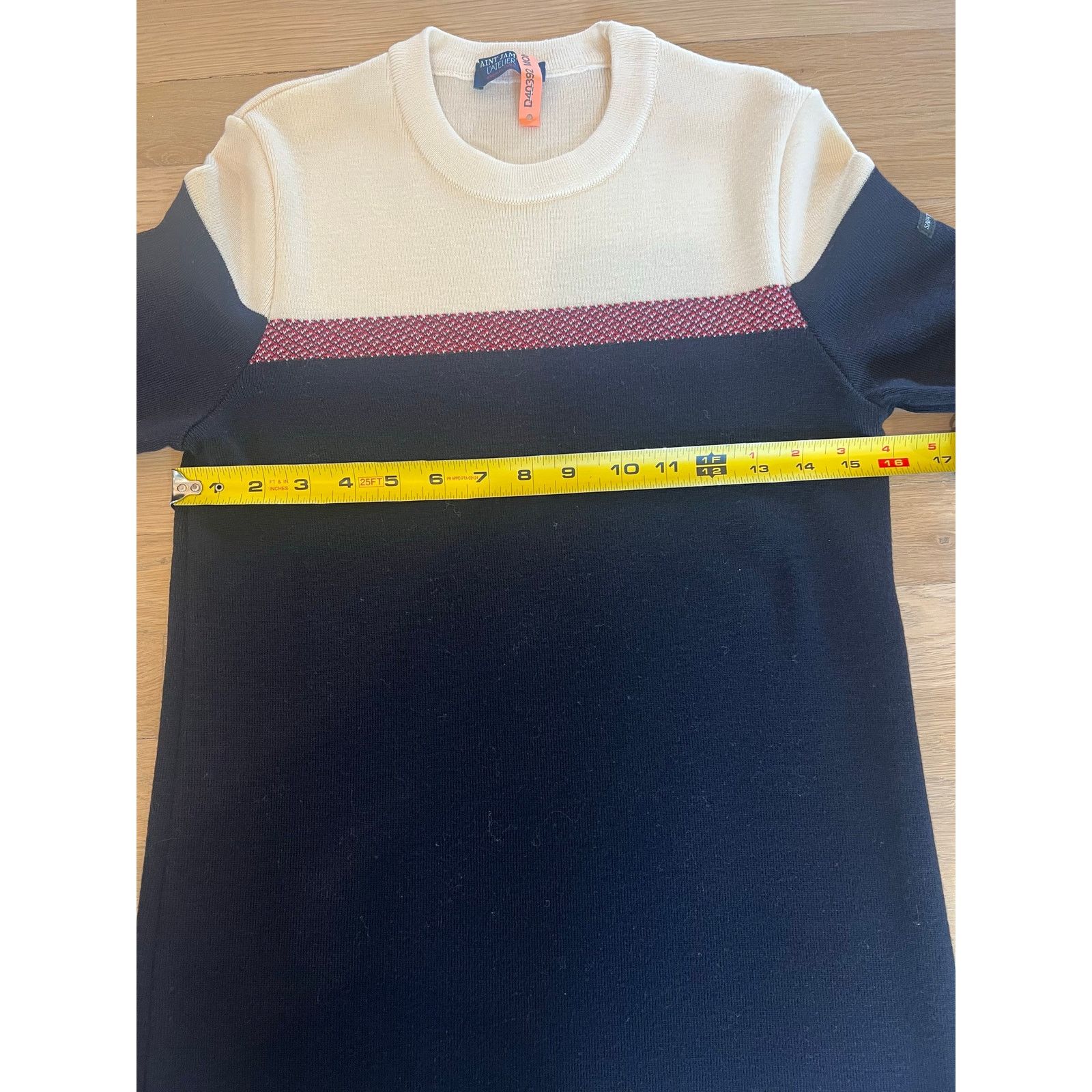 Saint James Saint James L’Atelier Navy Cream Sailor Sweater (Sz S) Size S / US 4 / IT 40 - 5 Thumbnail