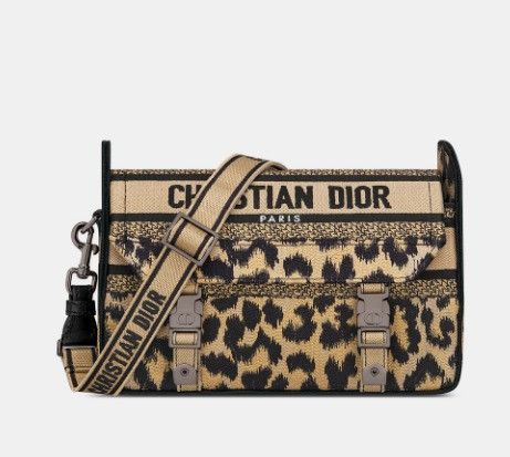 Dior o1w1db10924 Size: OS / Small Diorcamp Bag in Black & Beige Size ONE SIZE - 2 Thumbnail
