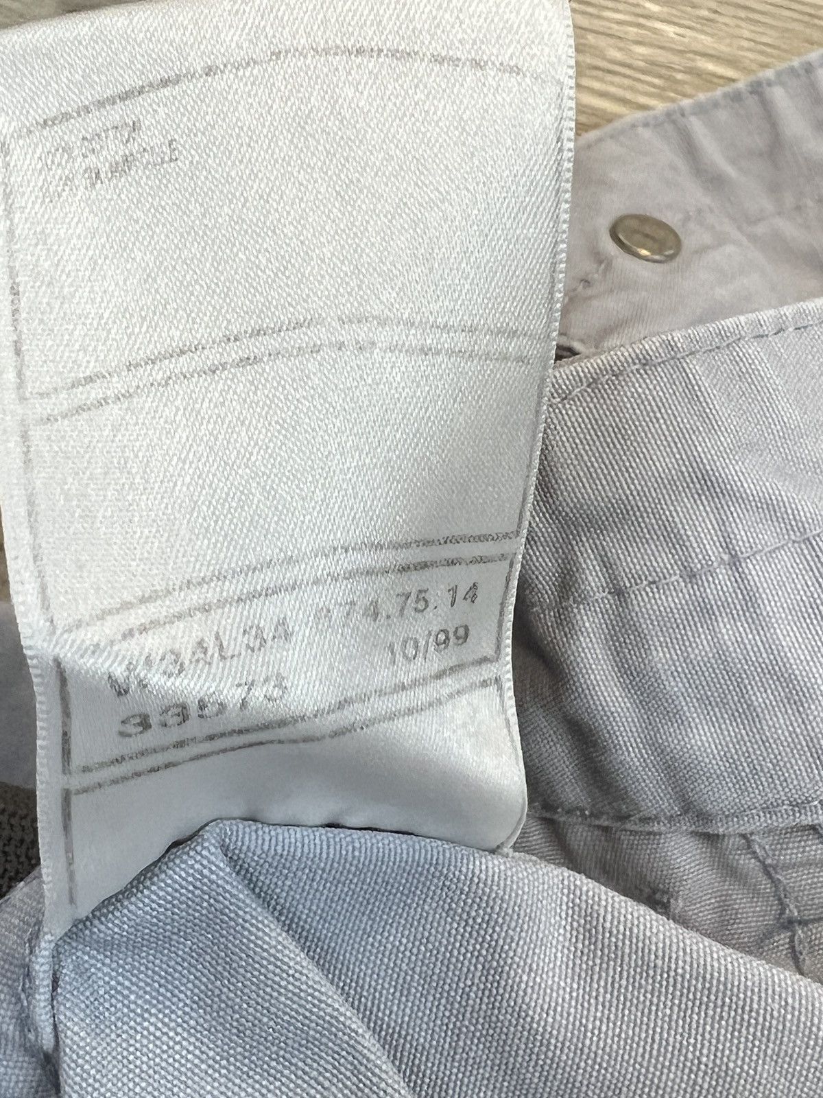 Levi's Vintage Clothing Vintage 1999 Levi's All Duty Grey Utility Pants size W34 L34 Size US 34 / EU 50 - 8 Thumbnail