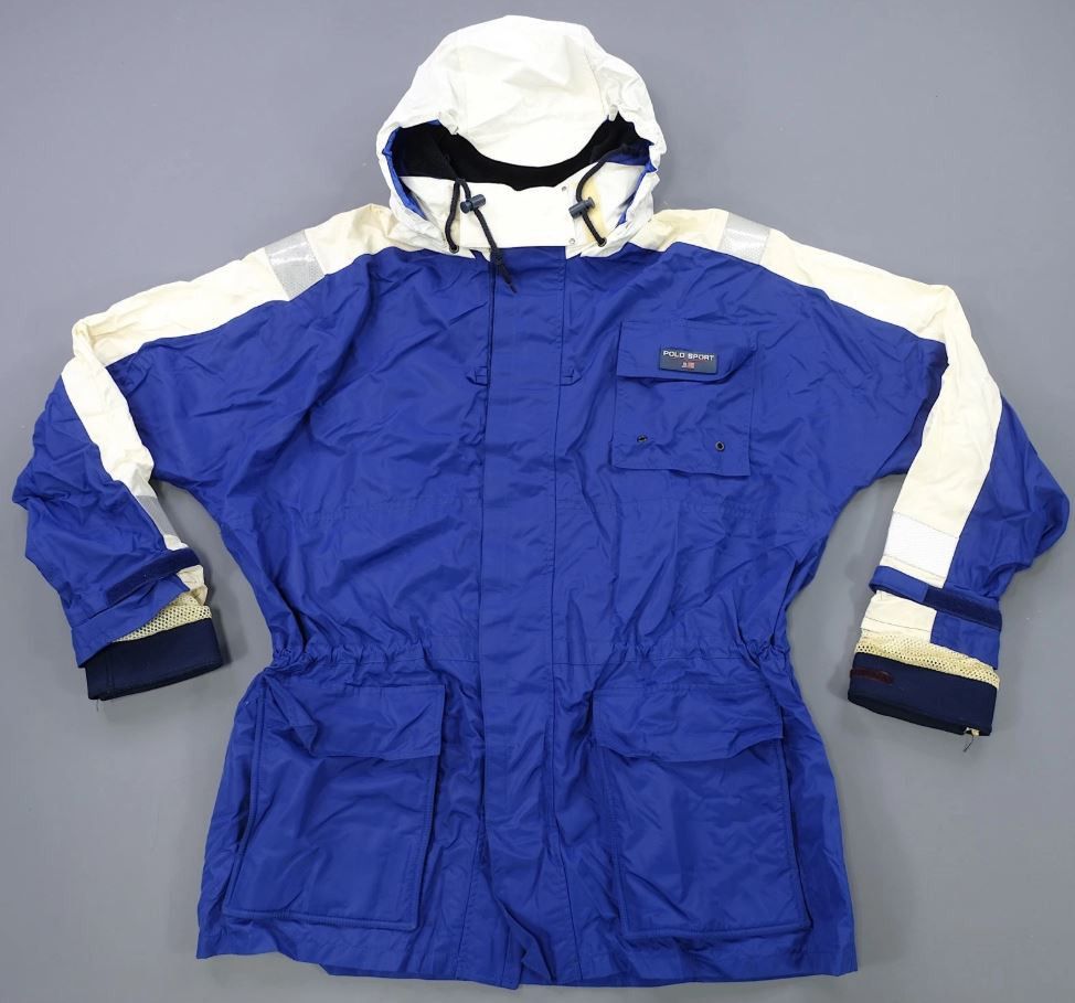 Polo Ralph Lauren Vintage Polo Ralph Lauren SPORT Firemen Hi tech Style Jacket Size US XL / EU 56 / 4 - 11 Thumbnail