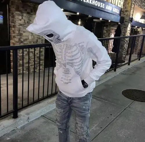 Japanese Brand Hoodie Skeleton Oversize Zip Up Hoodie Size US M / EU 48-50 / 2 - 3 Thumbnail