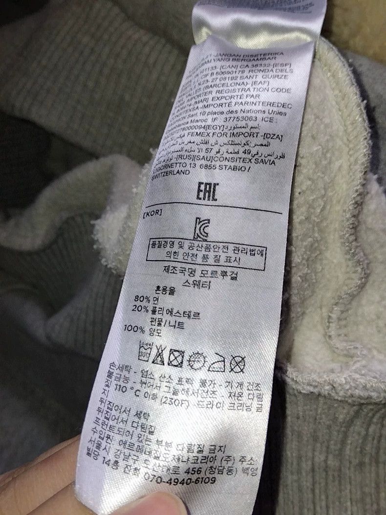 Fear of God Fear of God Co-branded crewneck loose sweatshirt Size US M / EU 48-50 / 2 - 6 Thumbnail