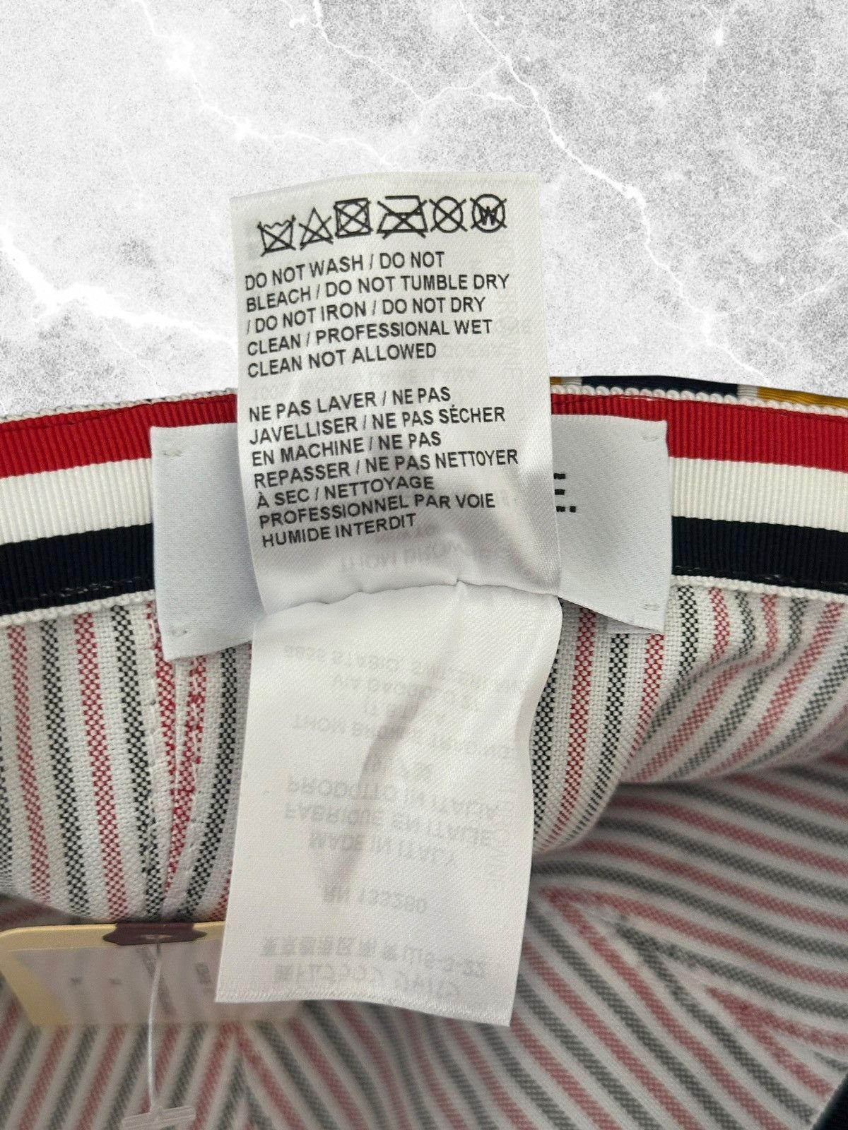 Thom Browne Thom Browne Tie Cap Size ONE SIZE - 12 Thumbnail
