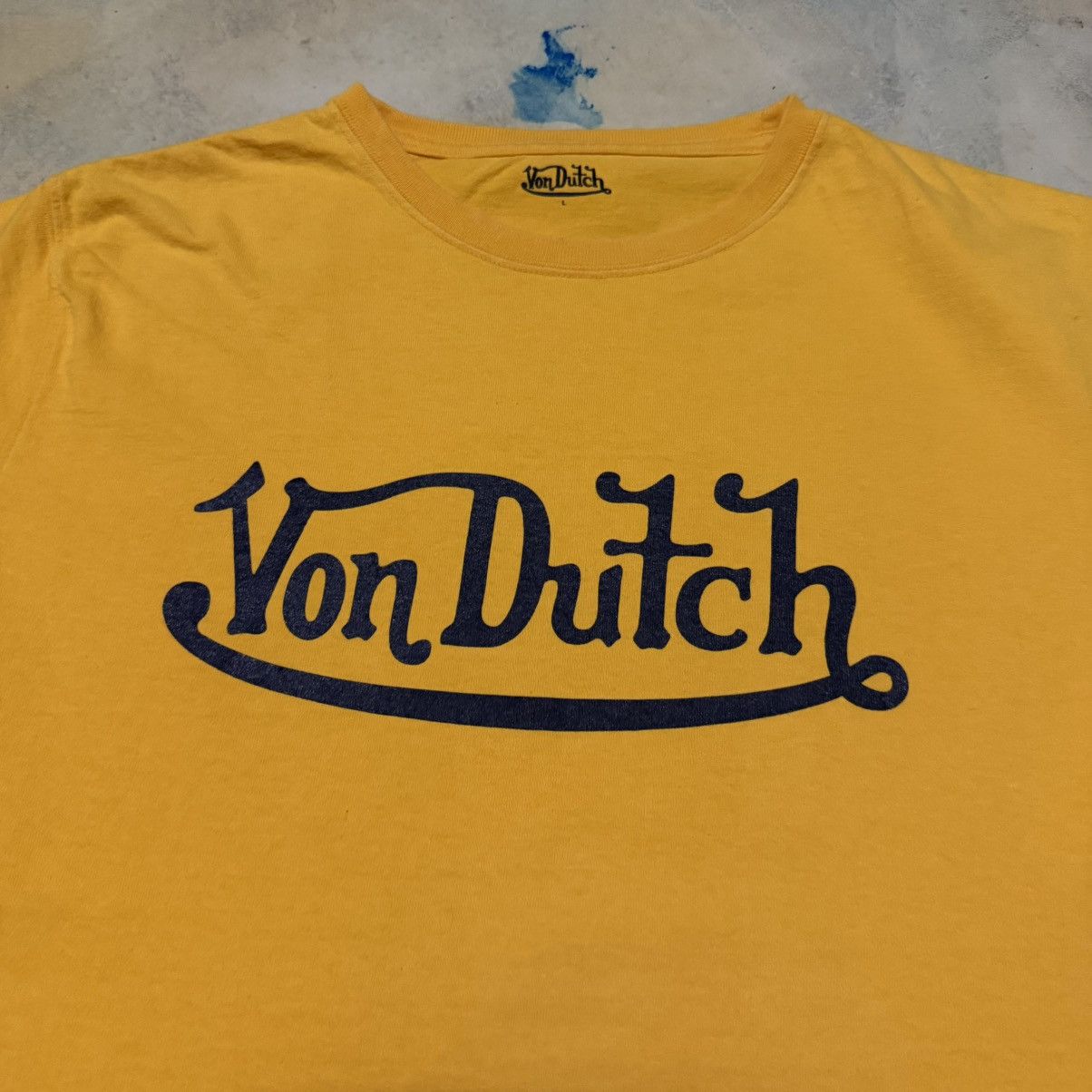 Von Dutch Von Dutch Big Logo T Shirt Size US L / EU 52-54 / 3 - 3 Thumbnail