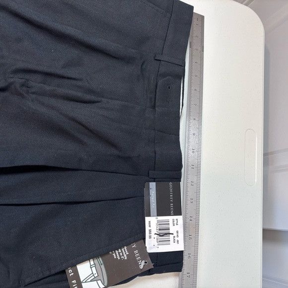 Geoffrey B. Small Geoffrey Beene Black Dress Men Pant Perfect Fit 34*34 Size US 34 / EU 50 - 4 Thumbnail