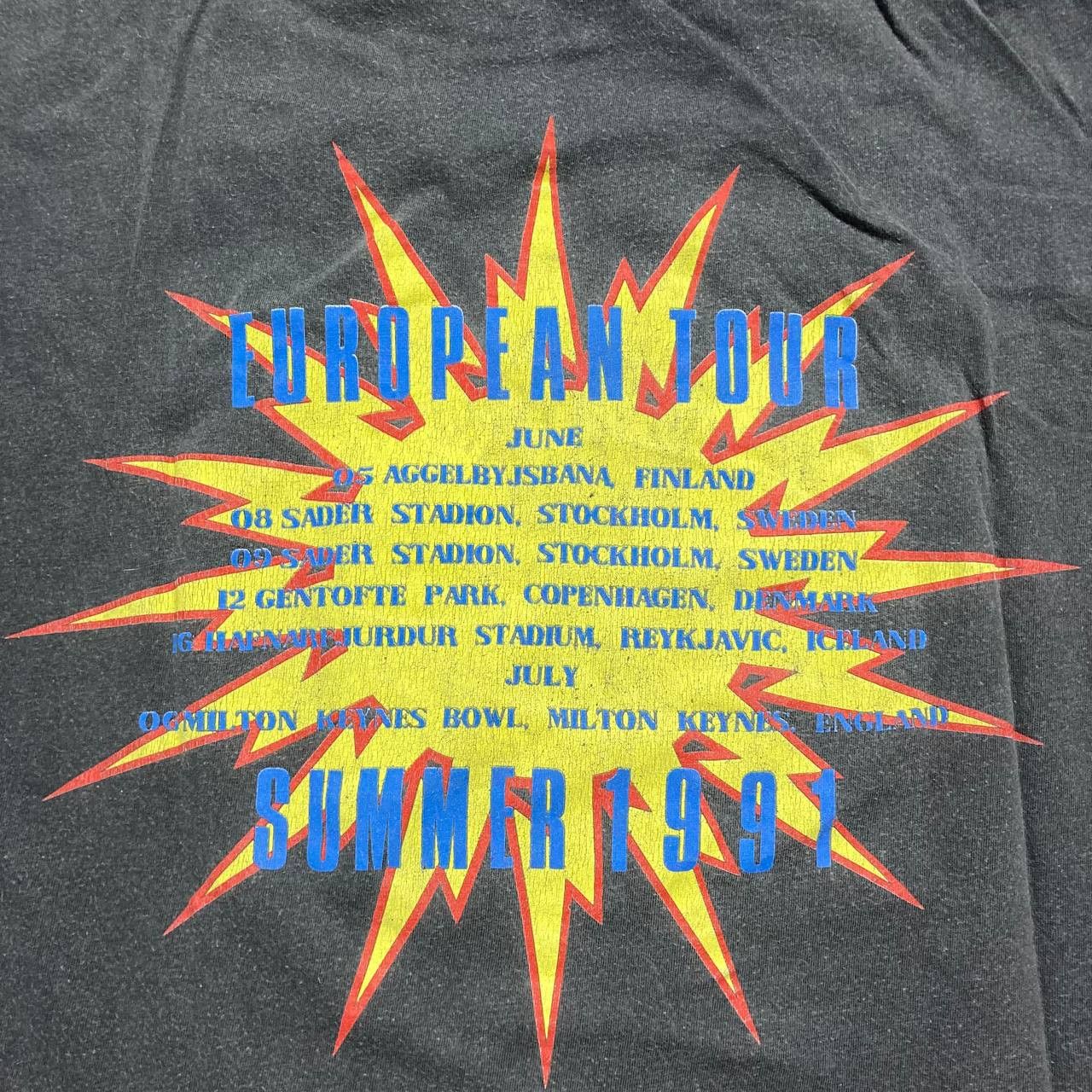 Band Tees Vintage Rare 90s Thunder Metal Rock Band Tour Tee Size US M / EU 48-50 / 2 - 7 Thumbnail