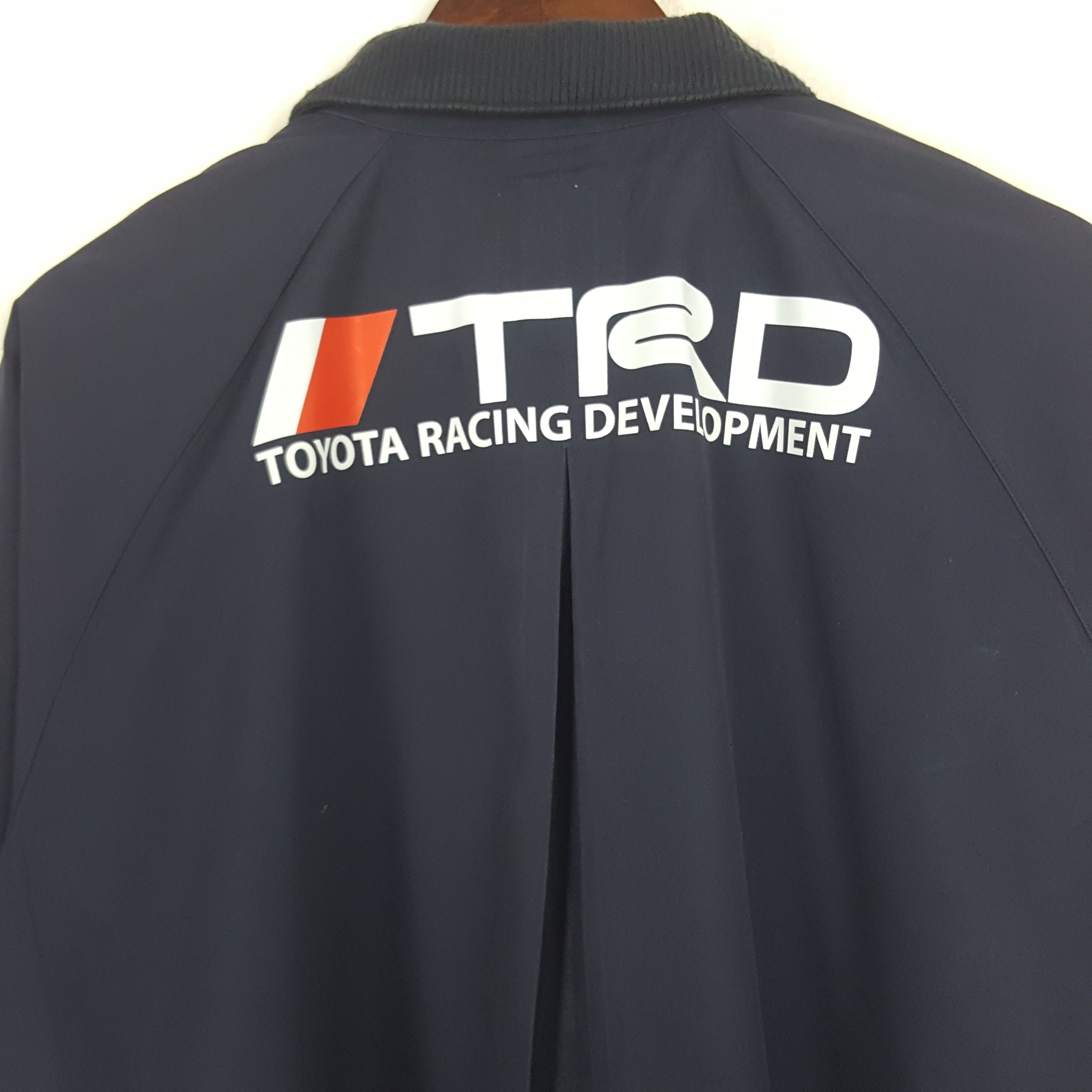 Japanese Brand × Vintage Vintage Dunlop X Custom TRD Toyota Racing Worker Jacket Size US XL / EU 56 / 4 - 2 Thumbnail