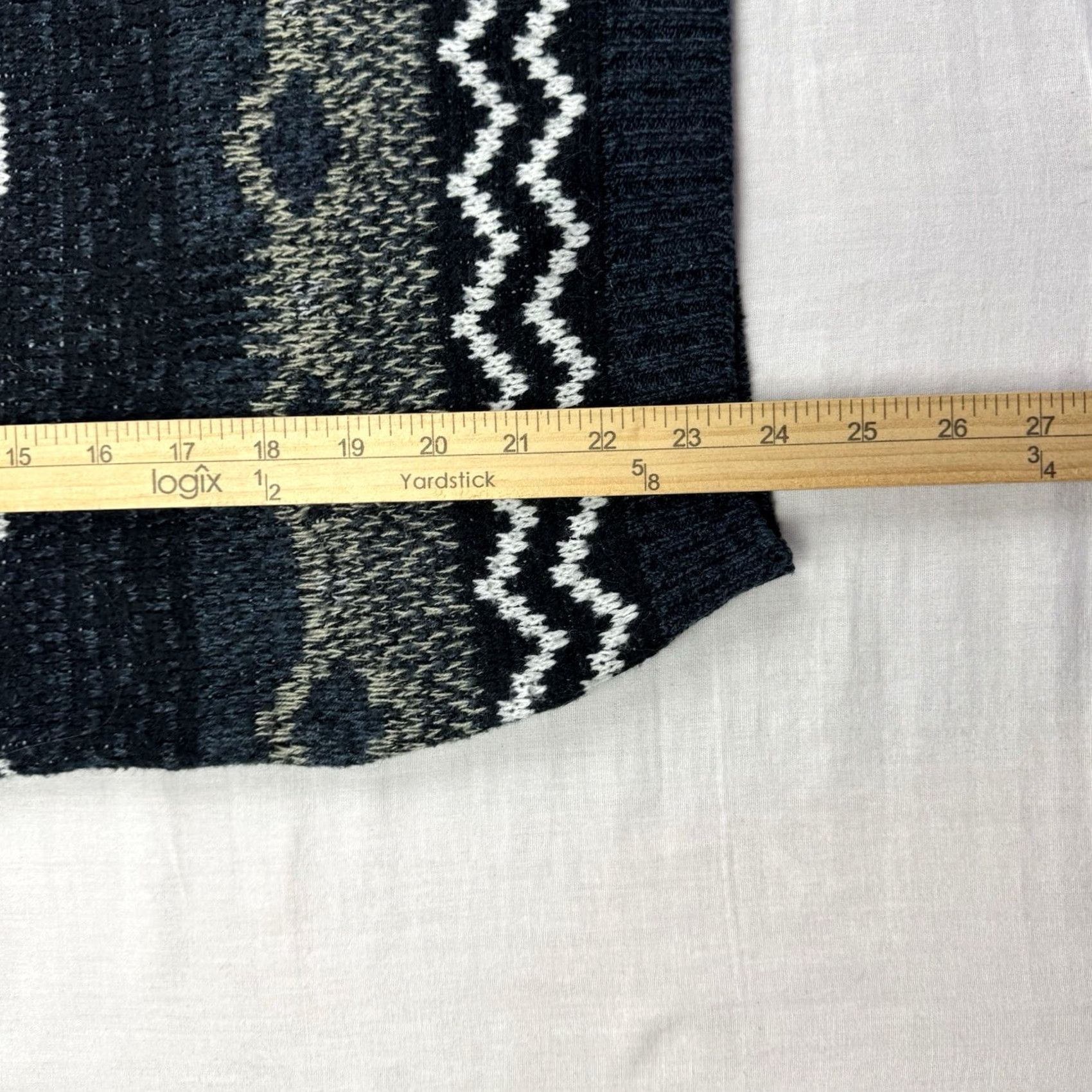 Vintage VINTAGE rue21 Mens Sweater Adult Large Geometric Knit Acrylic Hipster Y2K 90s Mens Size US L / EU 52-54 / 3 - 5 Thumbnail