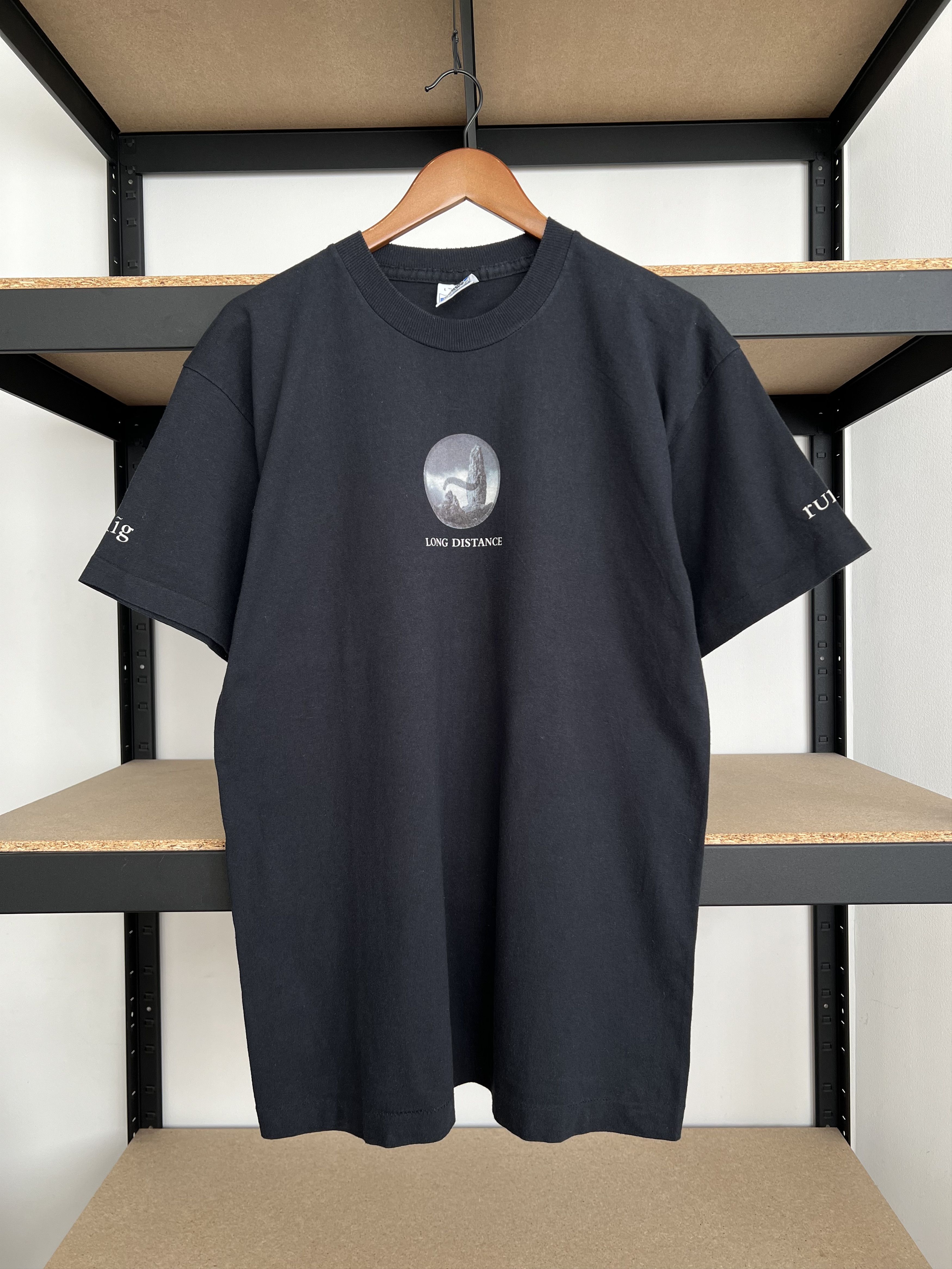 Band Tees Vintage 1996 Runrig Long Distance Tour 96/97 Black T-shirt Size US L / EU 52-54 / 3 - 1 Thumbnail
