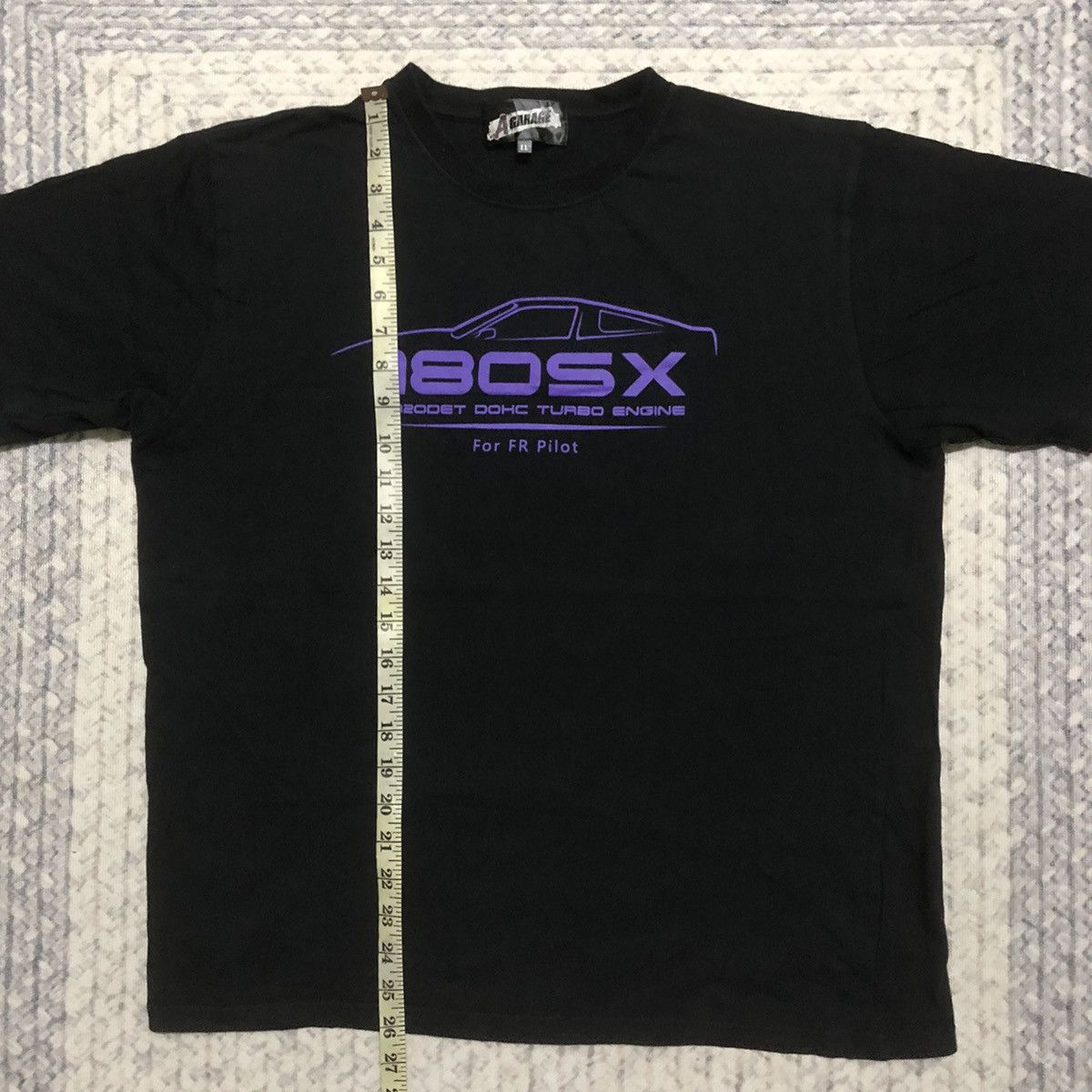 Vintage Rare Vintage Nissan 180SX SR20DET DOHC Turbo Racing Tees Size US L / EU 52-54 / 3 - 9 Thumbnail