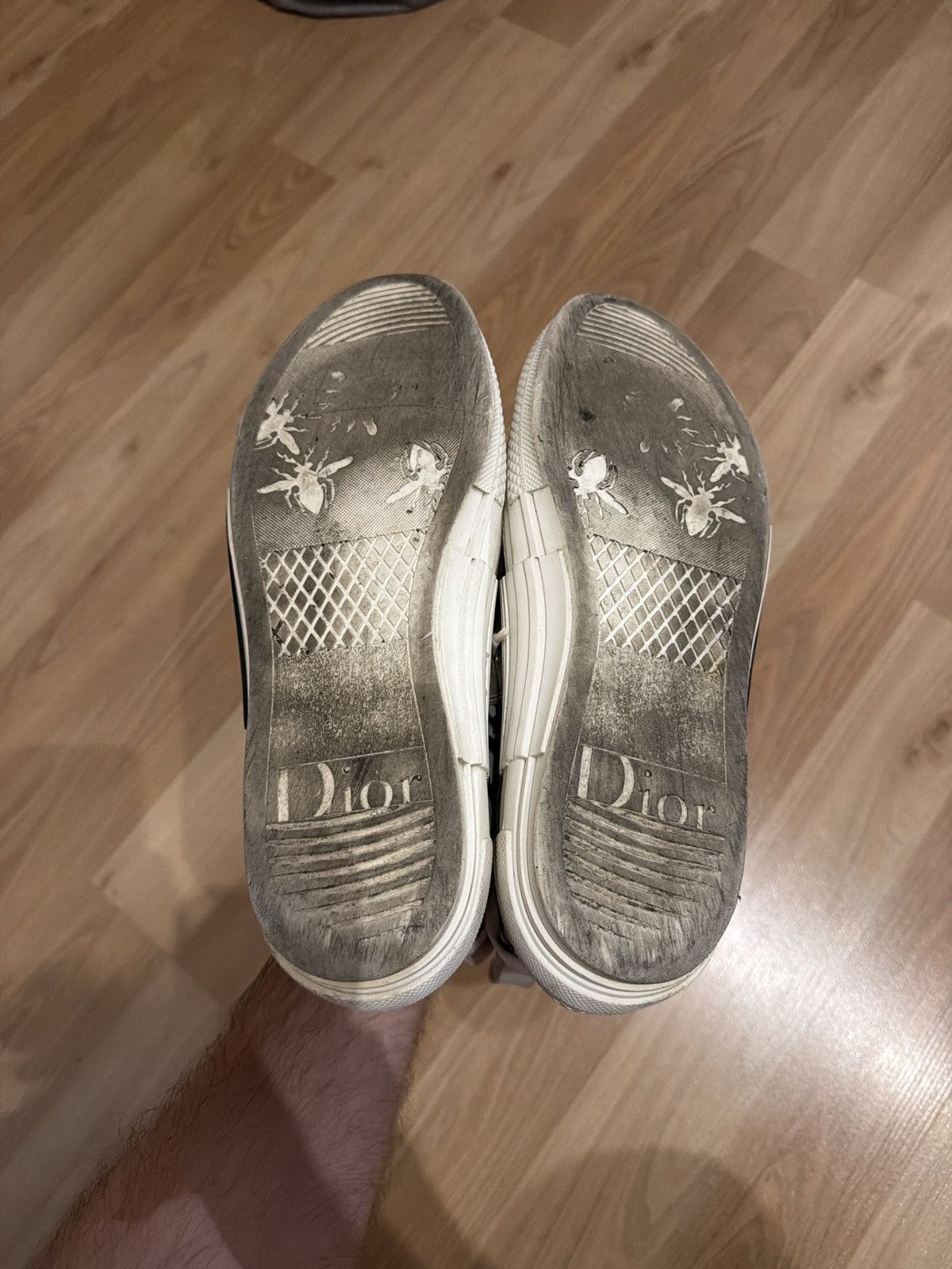 Dior Dior B23 Oblique High Top Sneakers Men’s Size US 9.5 / EU 42-43 - 12 Thumbnail