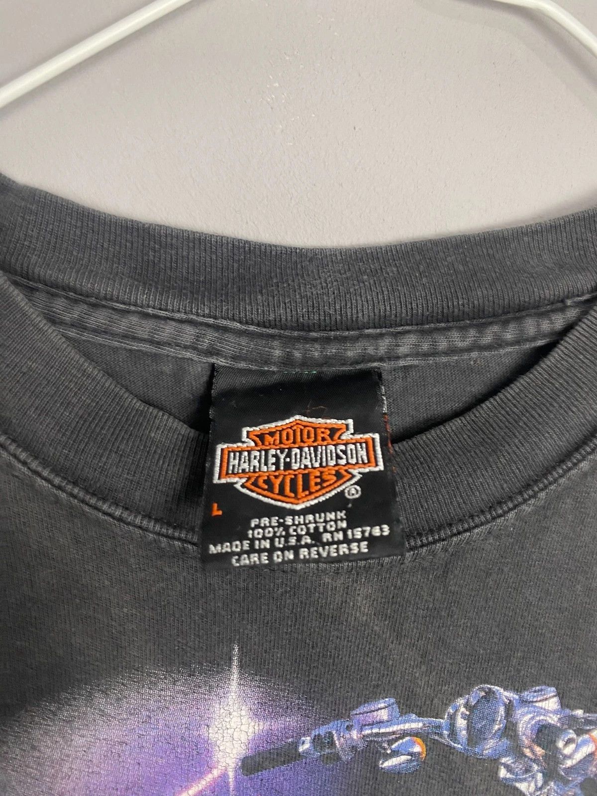 Harley Davidson Harley Davidson T Shirt 2001 The New Revolution Men's Black Size US L / EU 52-54 / 3 - 5 Thumbnail